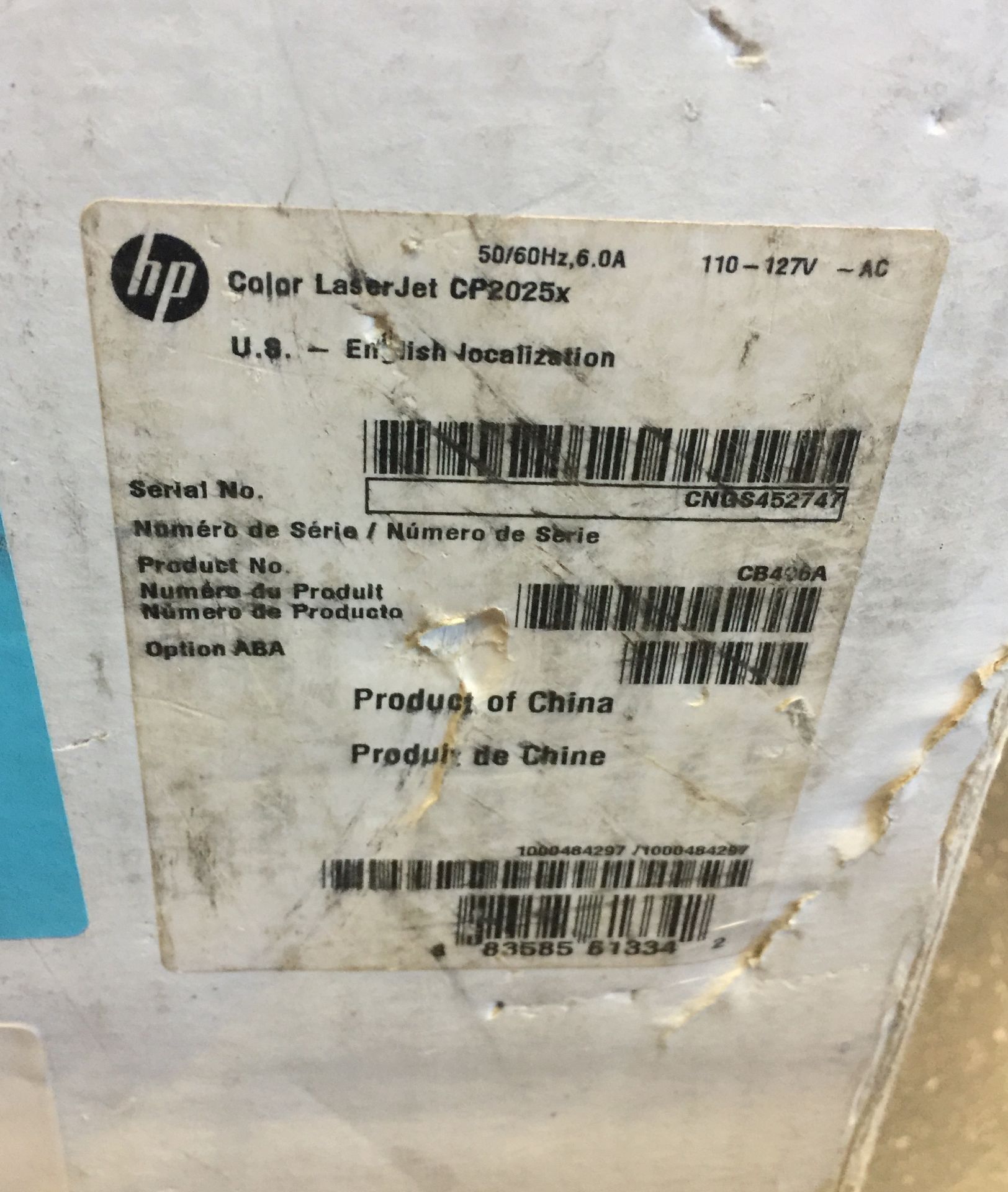 HP CP2025X LASER COLOR PRINTER NEW WITH EXTRA DRAWER INCLUDED ($1000 PRINTER) - Bild 5 aus 8