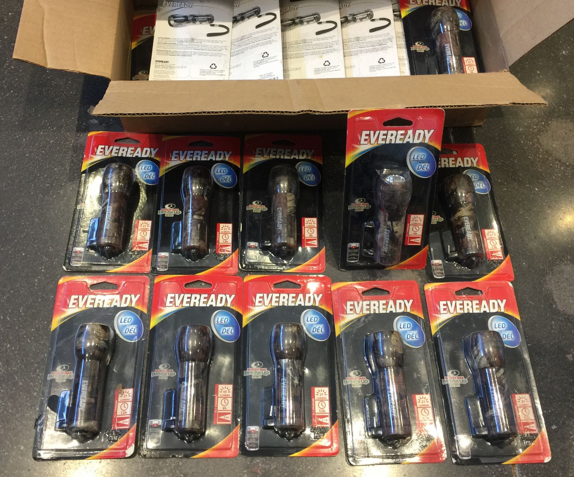 22 X EVCML32S EVEREADY LED CAMO FLASHLIGHTS NEW - Bild 2 aus 4