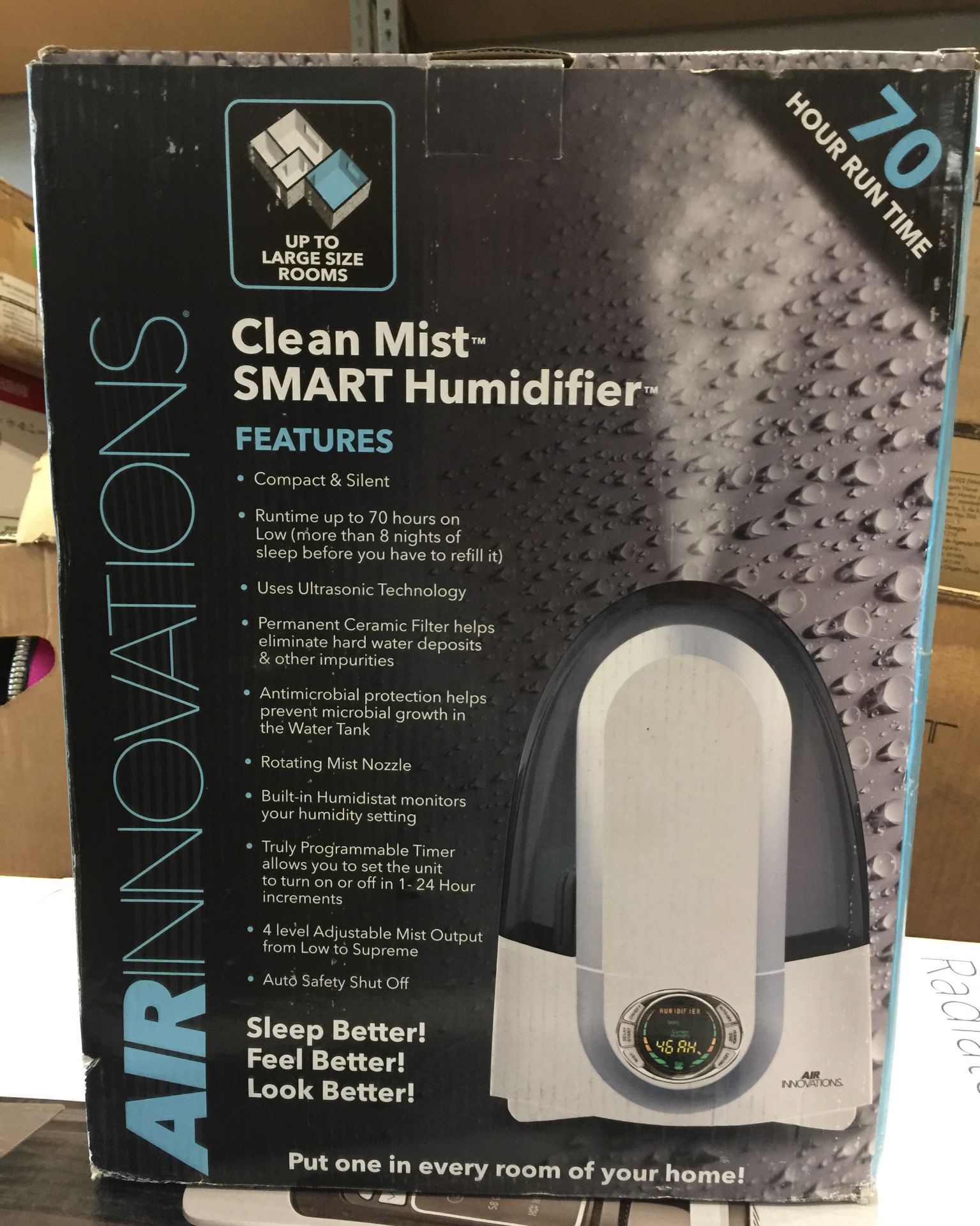 CLEAN AIR MIST SMART HUMIDIFIER