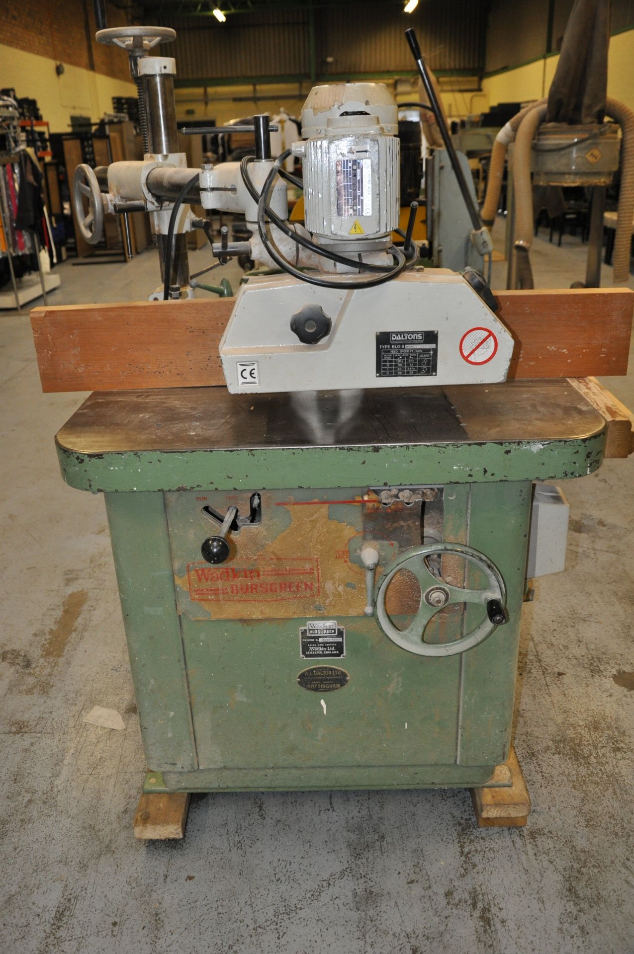 Wadkin spindle moulder with power feed - Image 2 of 3