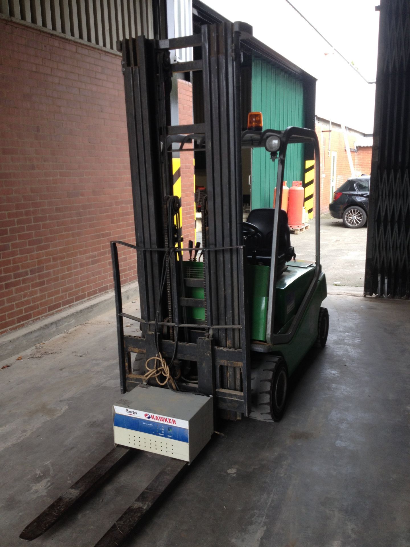 2005 Cesab Blitz 420AC battery fork lift - Image 3 of 7