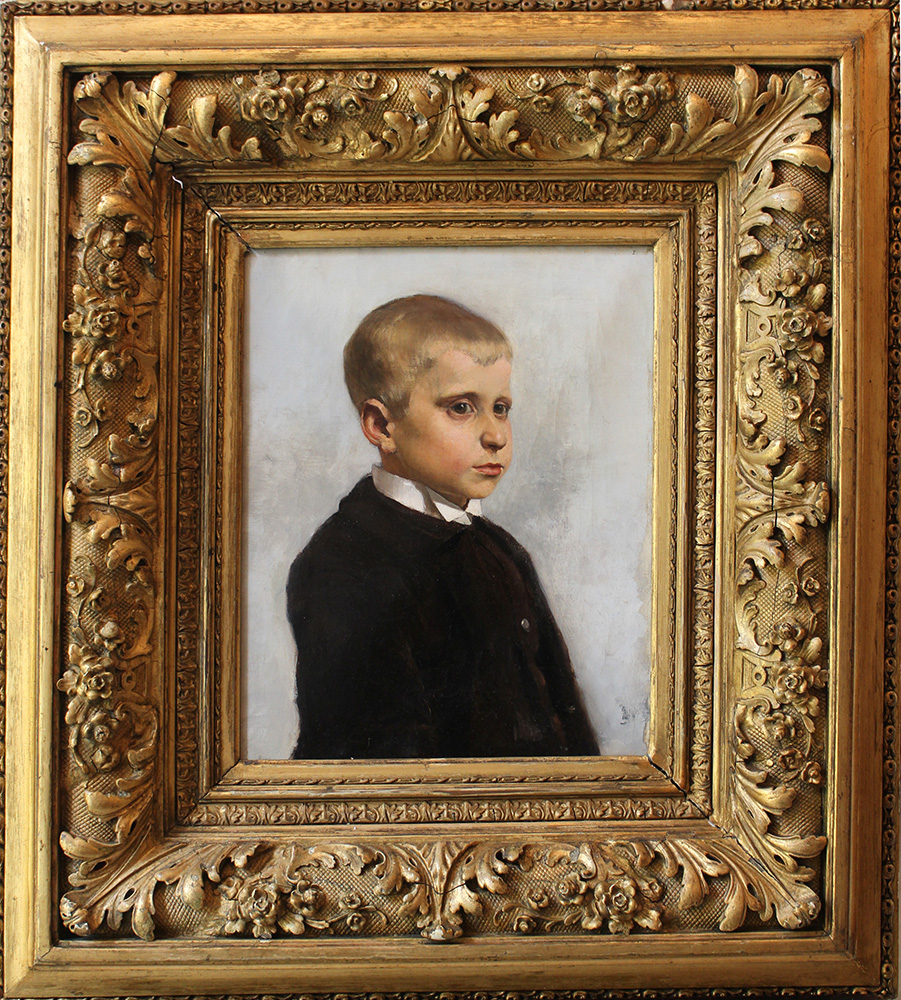 Austrian artist of the 19th Century, Possible portrait of the Austrian Crown Pirnce Rudolf (1858-