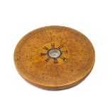 CHINESE GEOMANTIC COMPASS XIX CENTURY