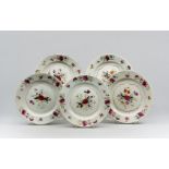 FIVE XVIII CENTURY CHINA DISHES