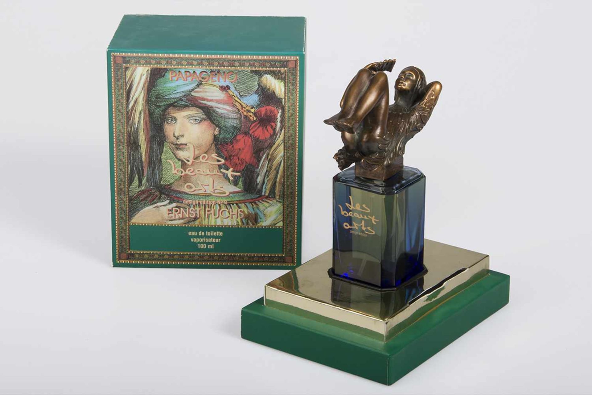 Ernst Fuchs Bronze - Les beaux arts design edition No.9, Papageno, eau de toilette vaporisateur, 100