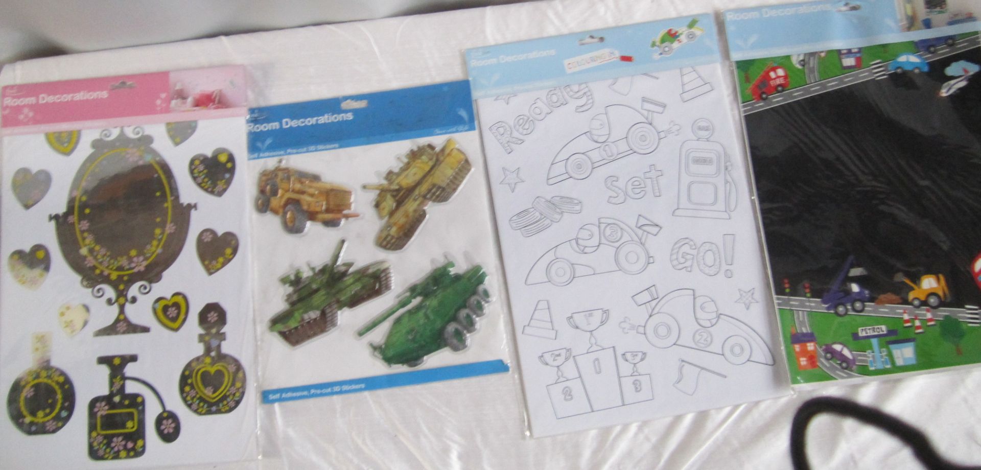 65 Pc Joblot Of Finesse Room Decorations For Kids (Delivery Available)30x45cm