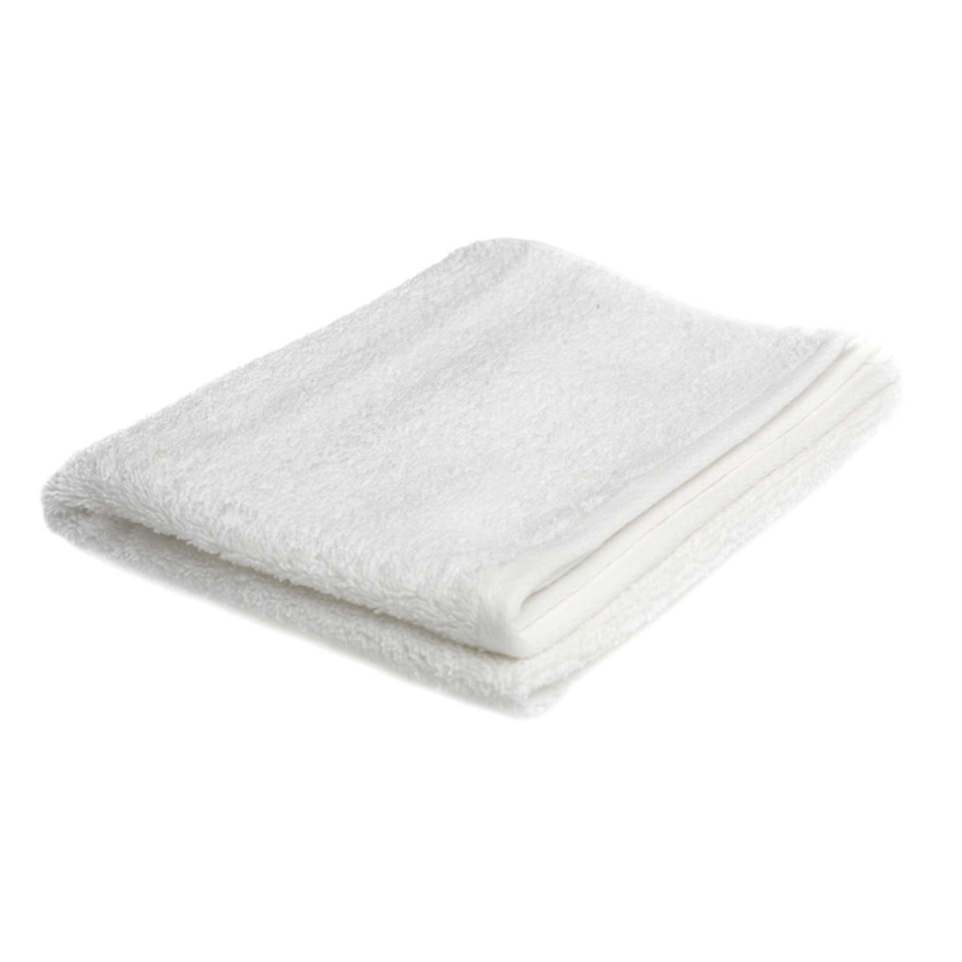 72 x White Face Towels (Delivery Available) 34x60cm