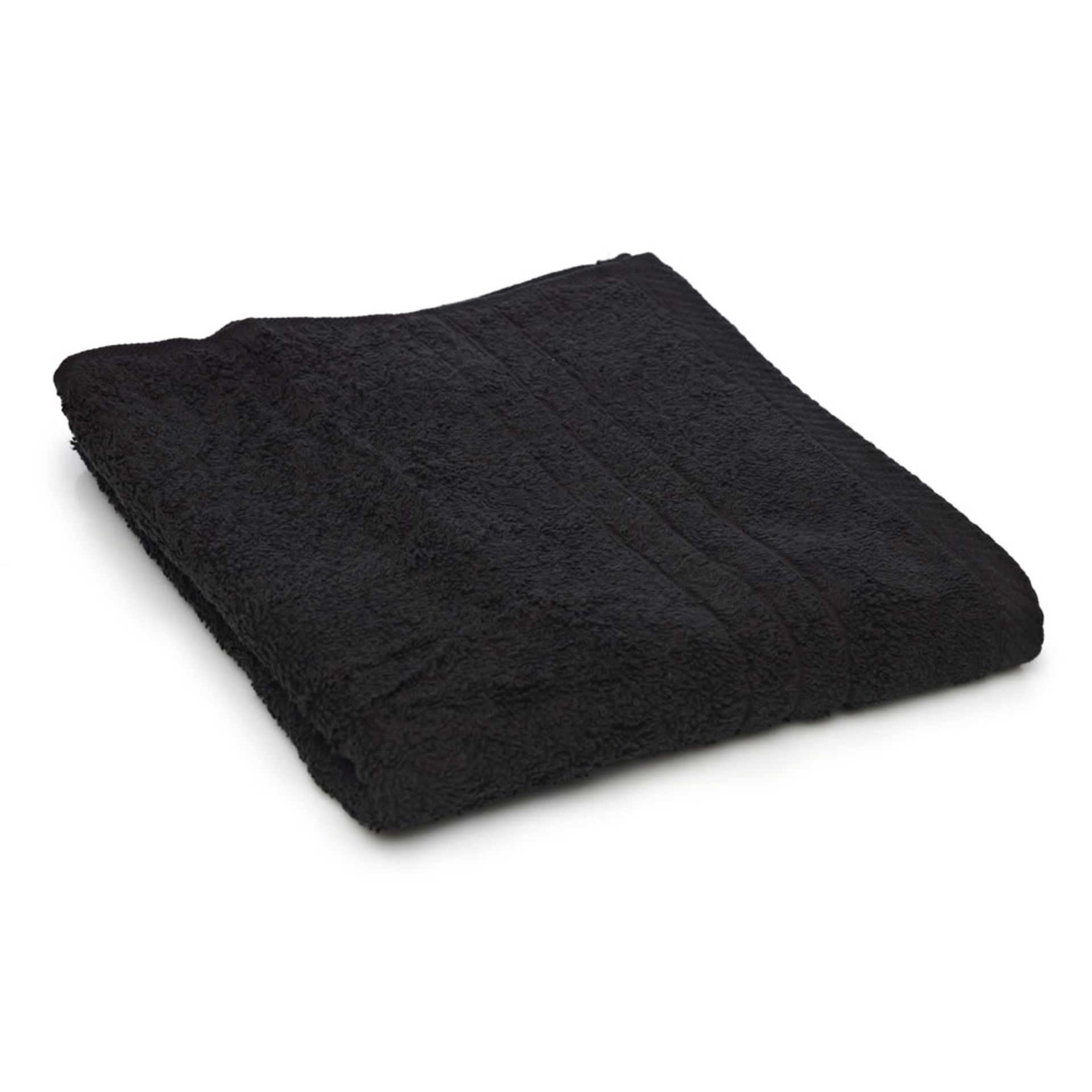 96 x Black Hand Towels, 34x60cm (Delivery Available)