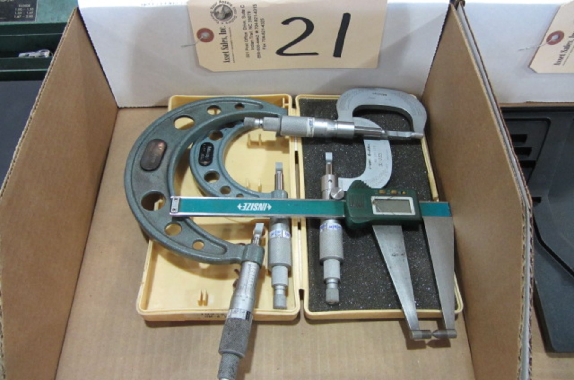 Assorted Blade Micrometers