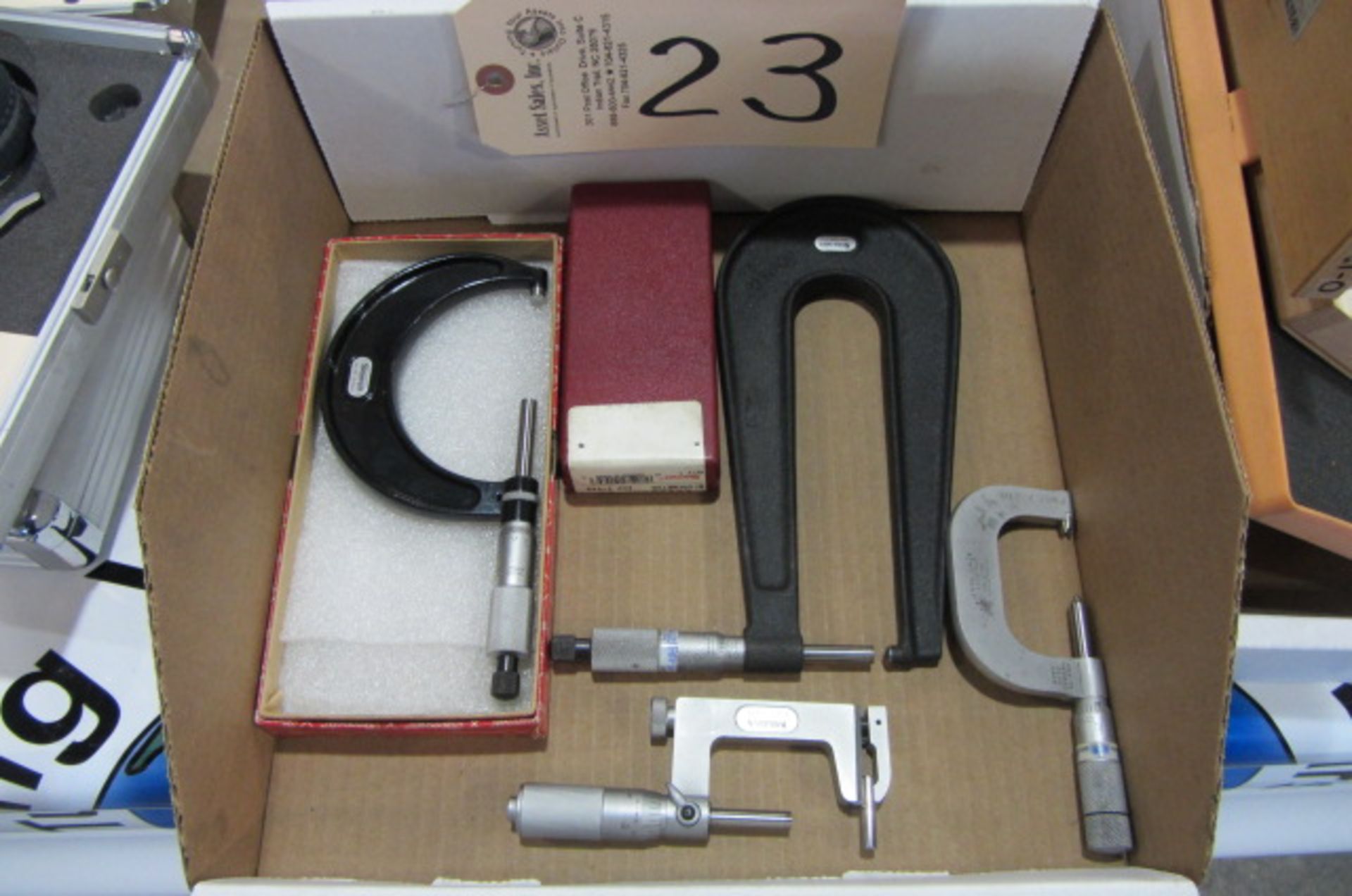 Assorted Micrometers