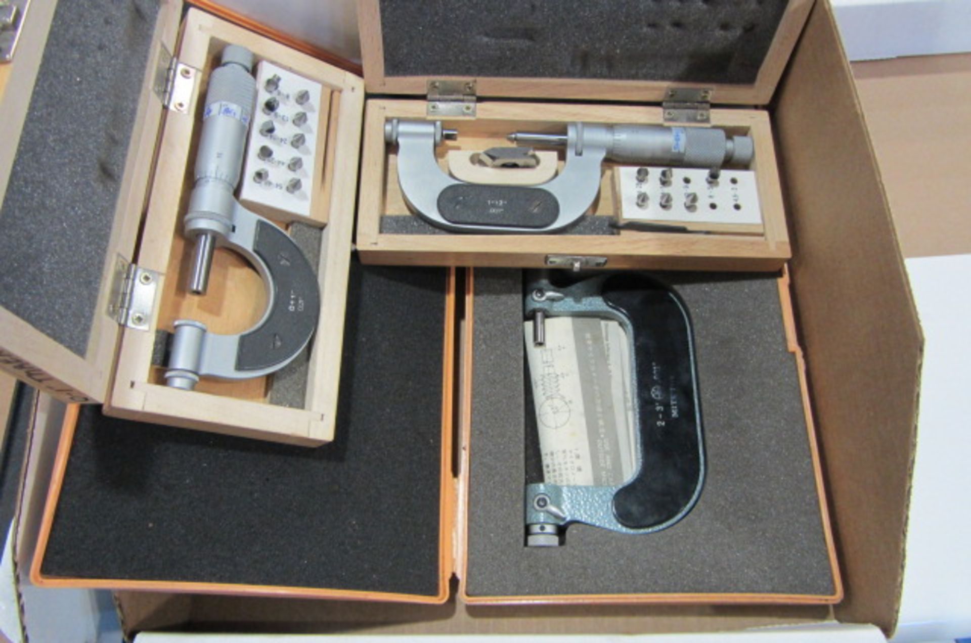 (3) Blade Micrometers