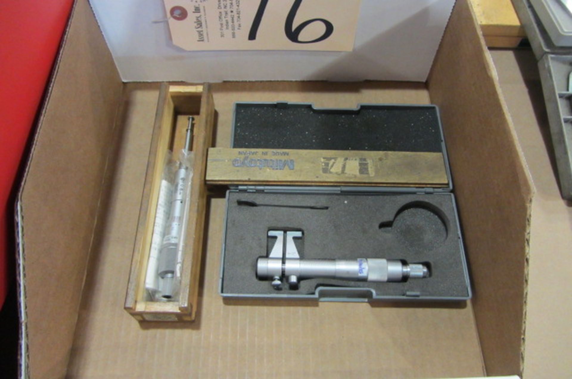 2'' Micrometer, 0-1'' Micrometer