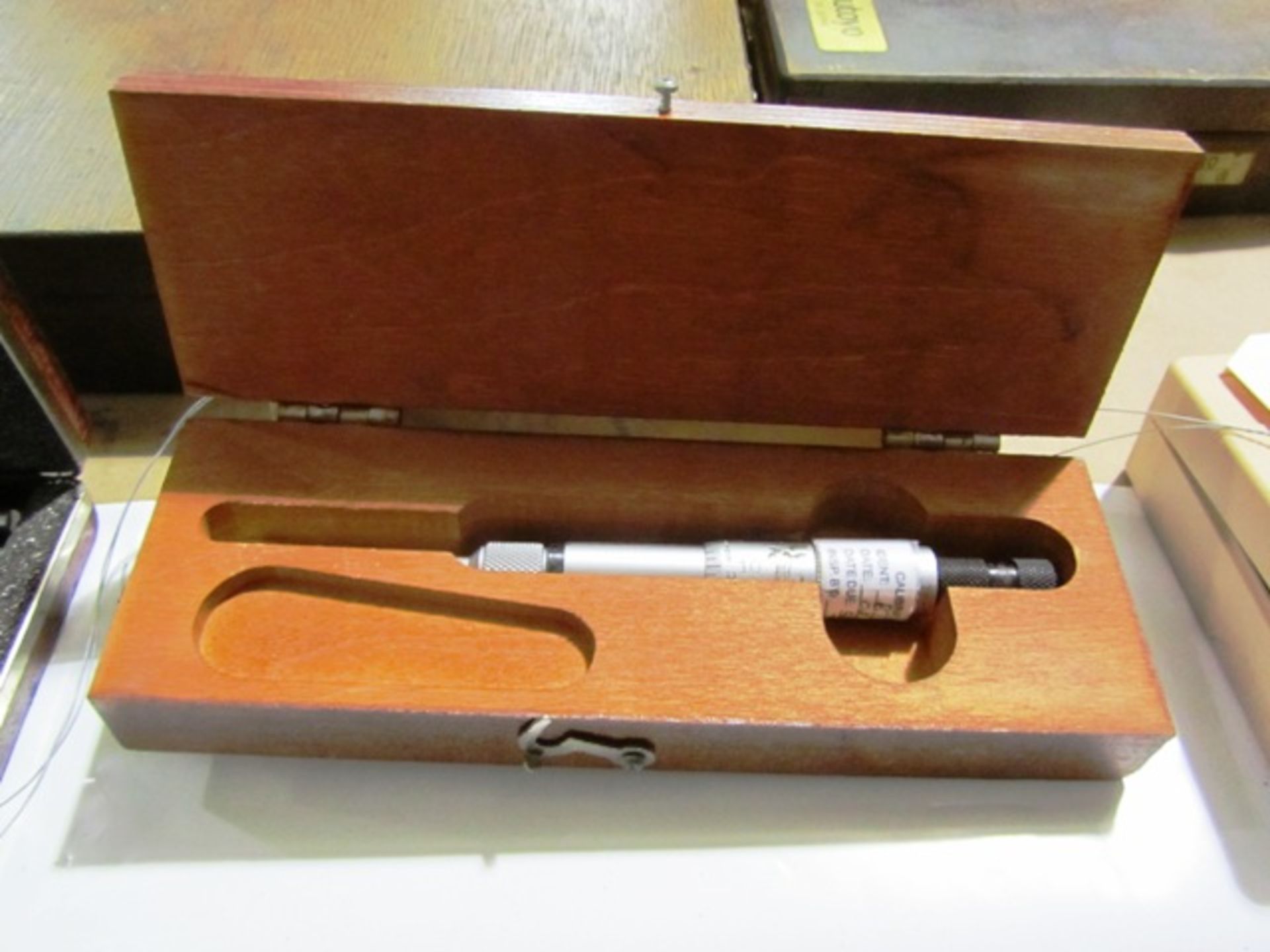 Starrett Groove Micrometer