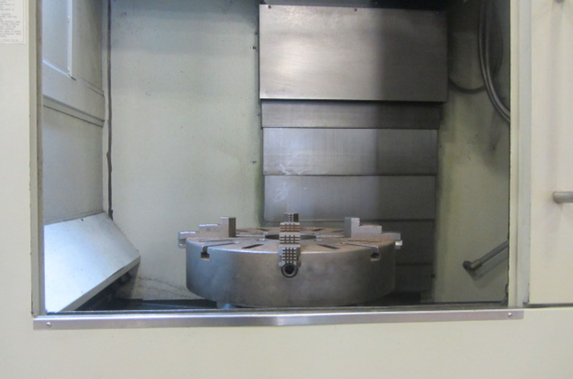 Youji Model YV600A CNC Vertical Turning Center with 24'' 4-Jaw Power Chuck, Approx 33'' Max. - Image 4 of 8