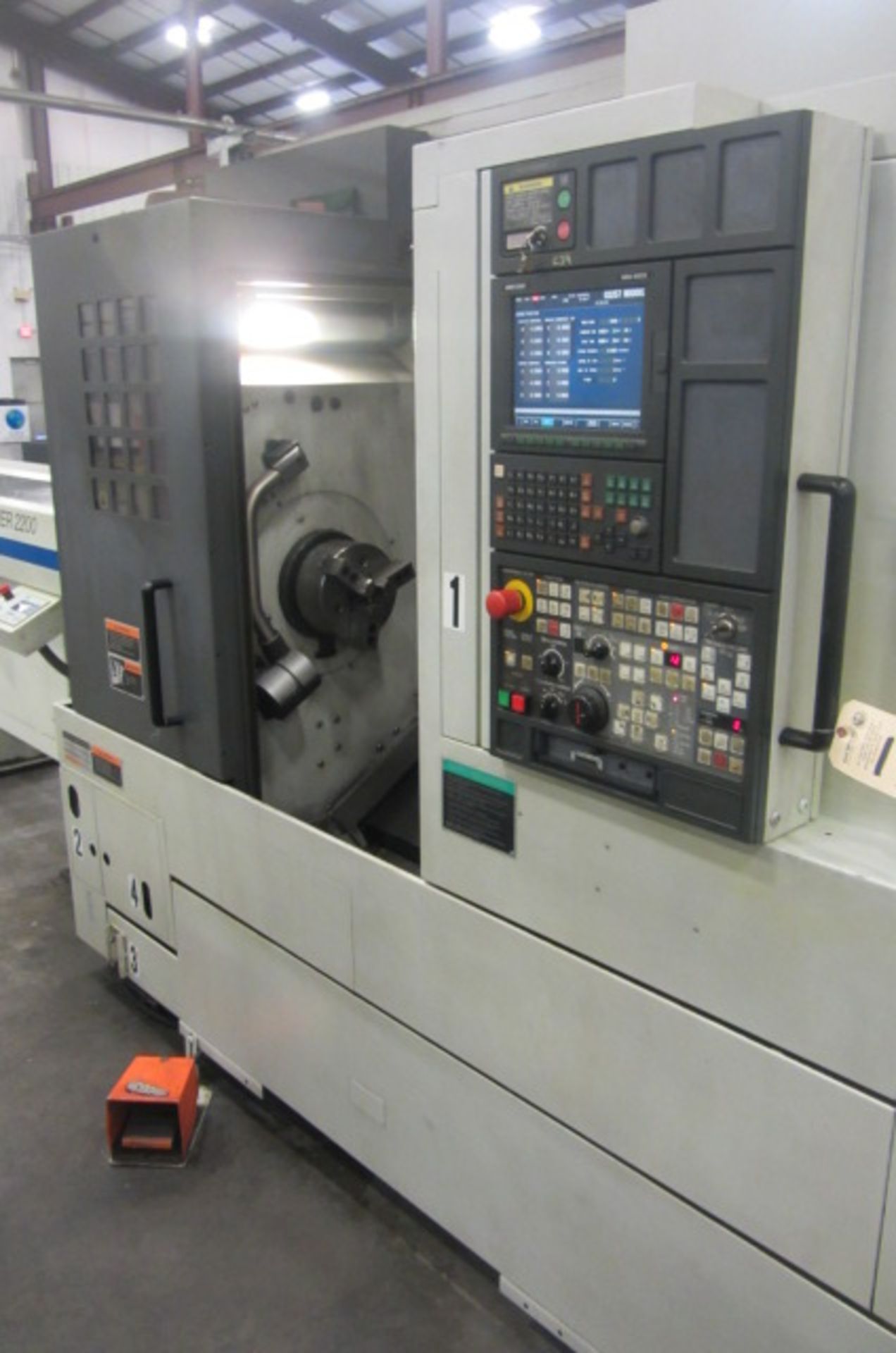 Mori Seiki Model NL2000/500 CNC Turning Center with 8'' 3-Jaw Power Chuck, 36'' Swing x 20'' Max - Image 6 of 7