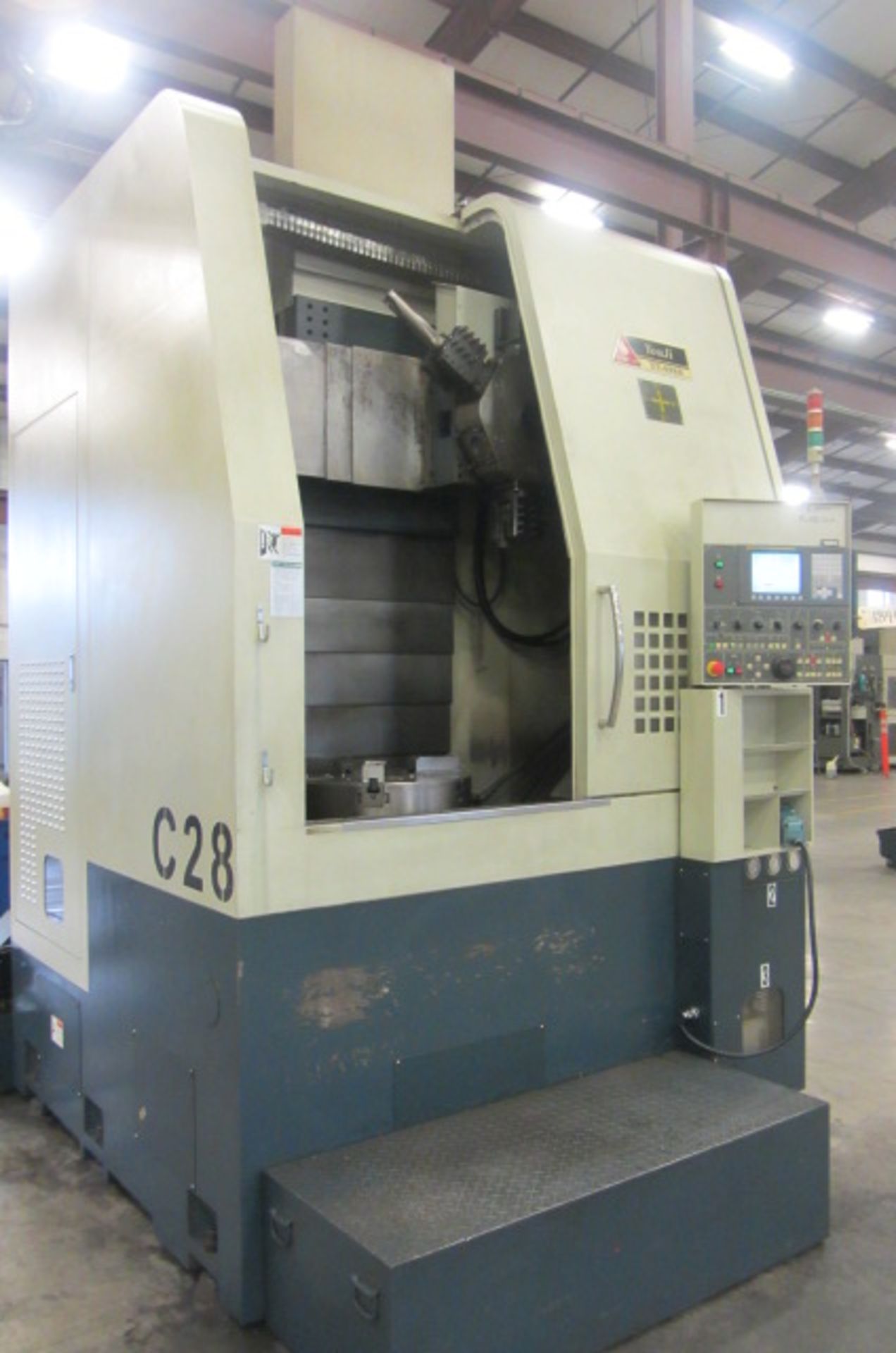 Youji Model YV600A CNC Vertical Turning Center with 24'' 3-Jaw Power Chuck, Approx 33'' Max. - Image 5 of 8