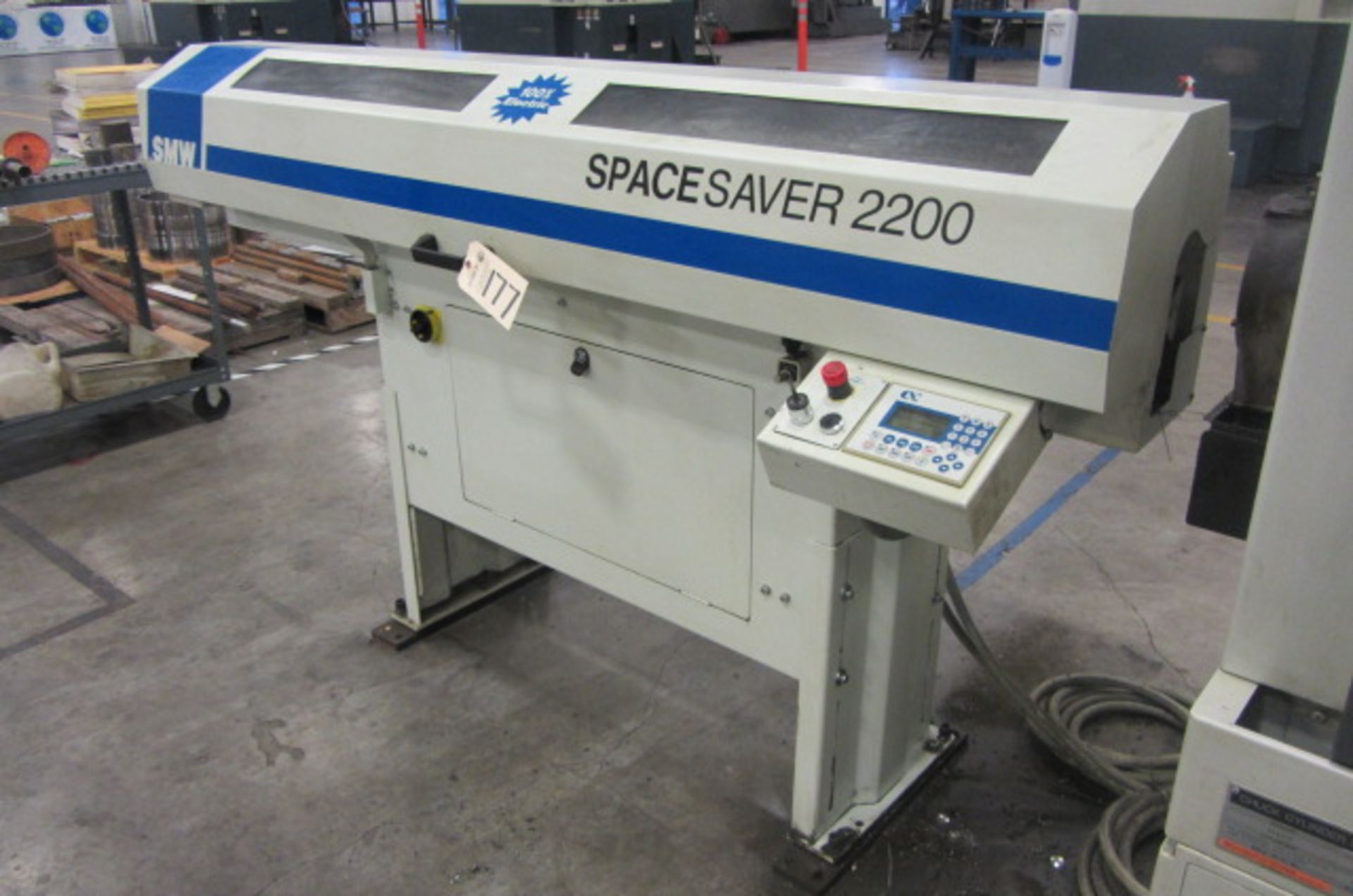 SMW Spacesaver Barfeeder 2200 with CNC Control, sn:16-1044