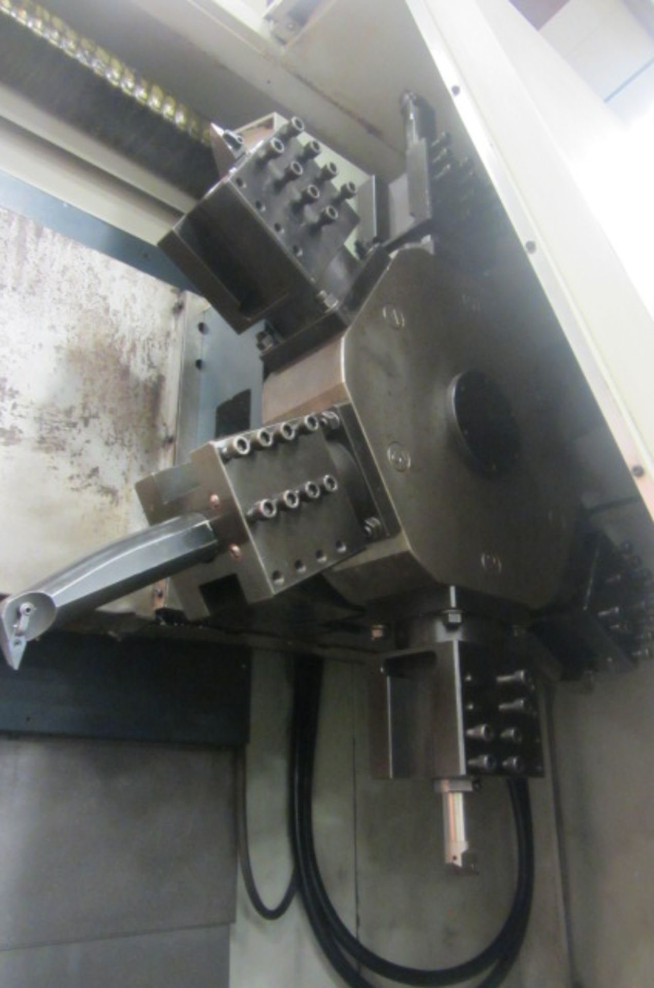 Youji Model YV600A CNC Vertical Turning Center with 24'' 4-Jaw Power Chuck, Approx 33'' Max. - Image 3 of 8