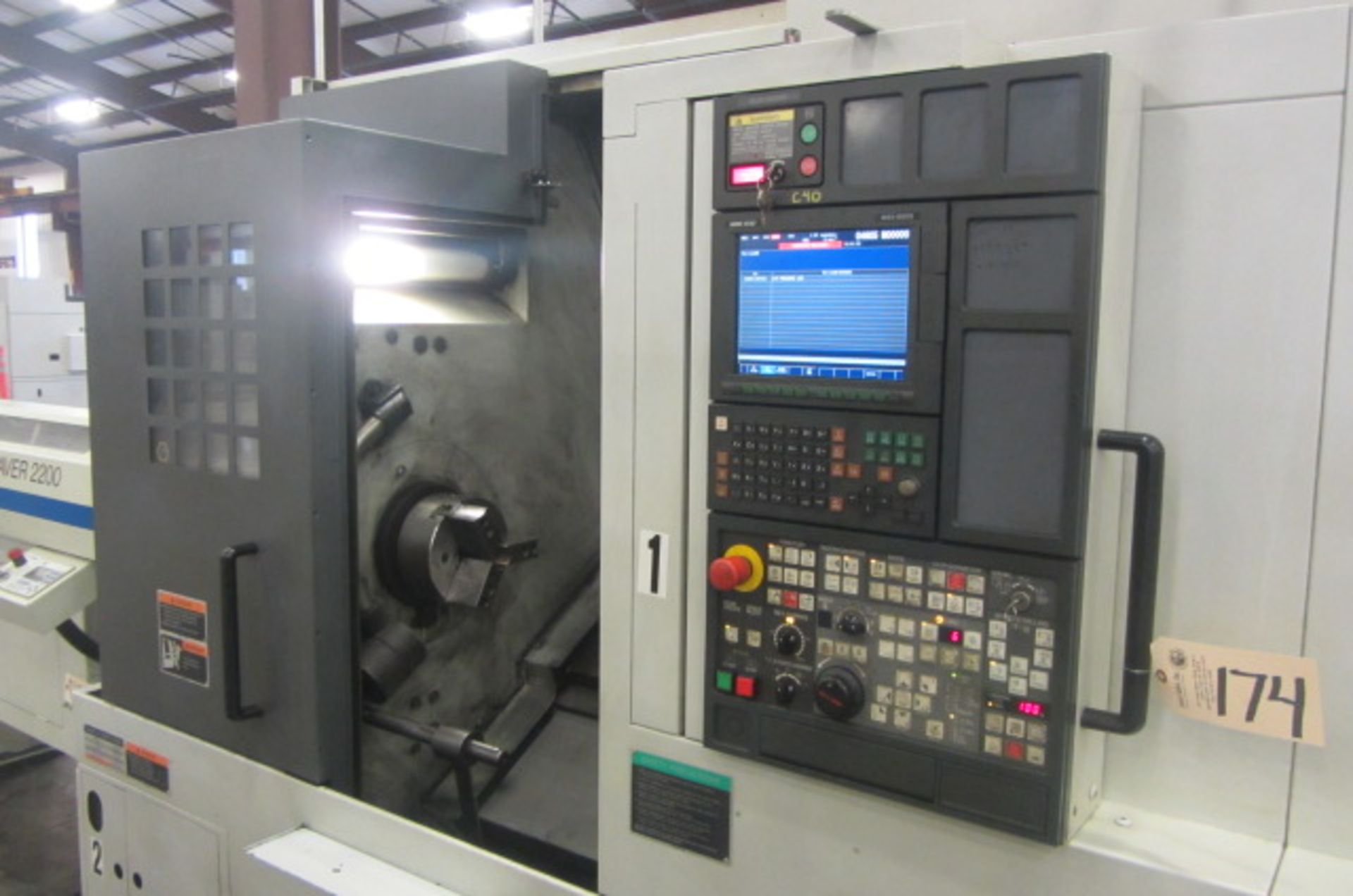 Mori Seiki Model NL2000/500 CNC Turning Center with 8'' 3-Jaw Power Chuck, 36'' Swing x 20'' Max - Image 6 of 7