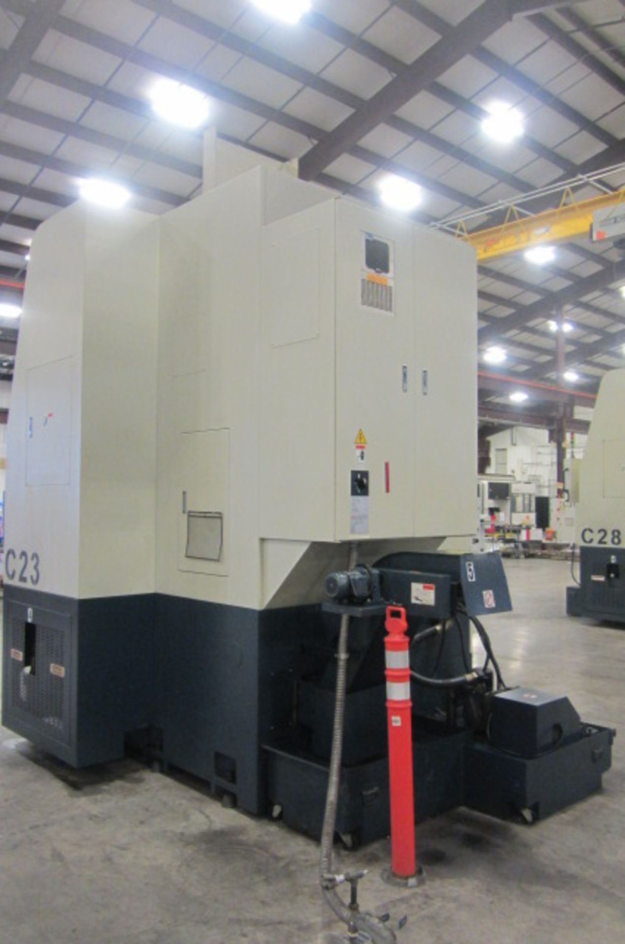 Youji Model YV600A CNC Vertical Turning Center with 24'' 4-Jaw Power Chuck, Approx 33'' Max. - Image 7 of 8