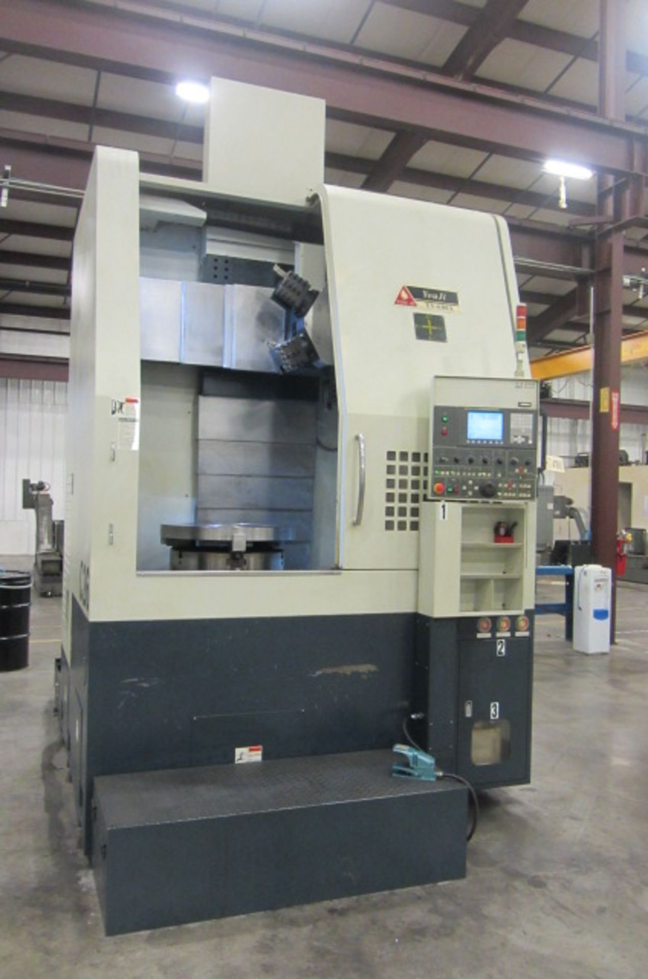 Youji Model YV600A CNC Vertical Turning Center with 24'' 3-Jaw Power Chuck, Approx 33'' Max.