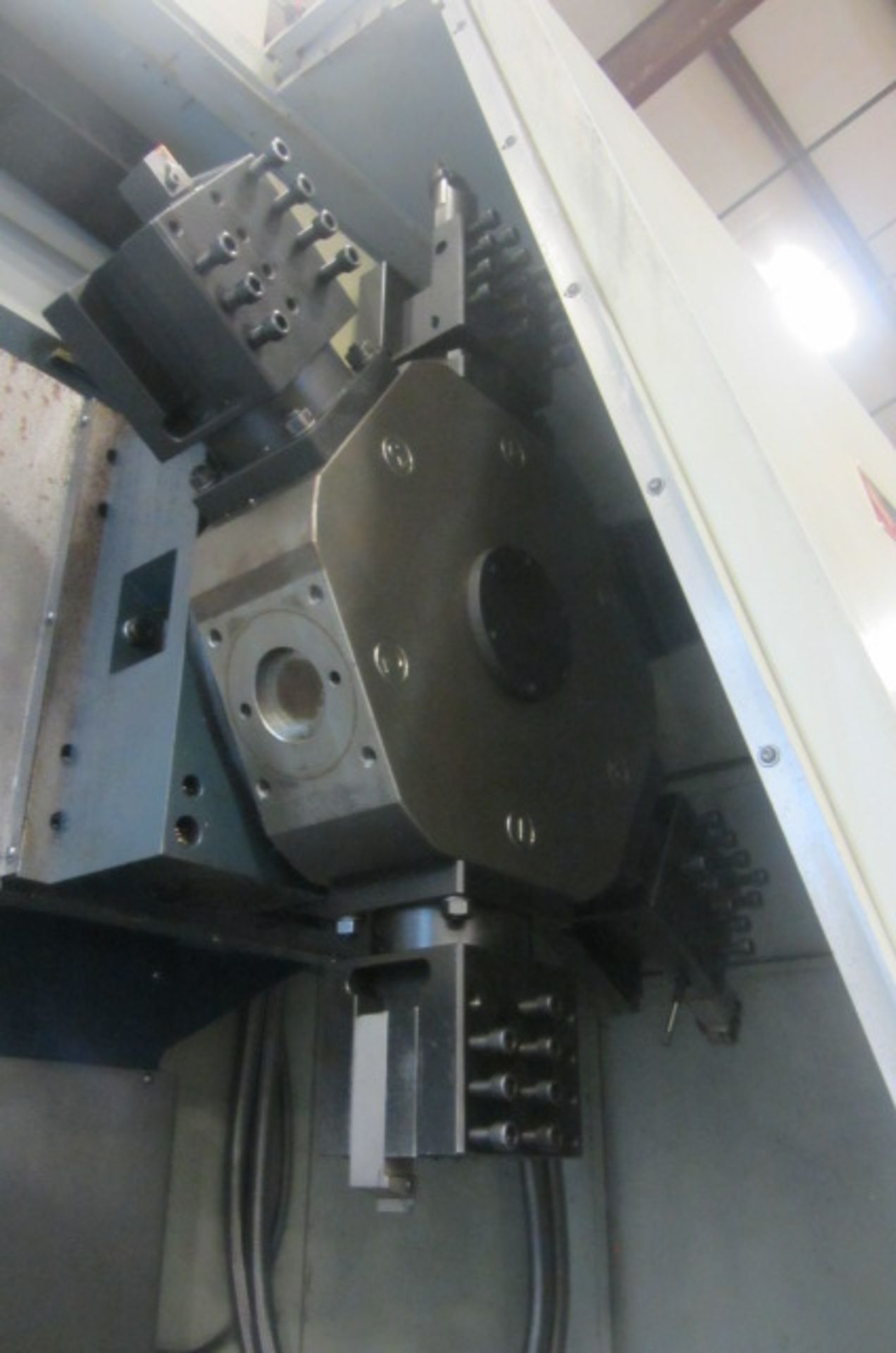 Youji Model YV600A CNC Vertical Turning Center with 24'' 4-Jaw Power Chuck, Approx 33'' Max. - Image 3 of 8