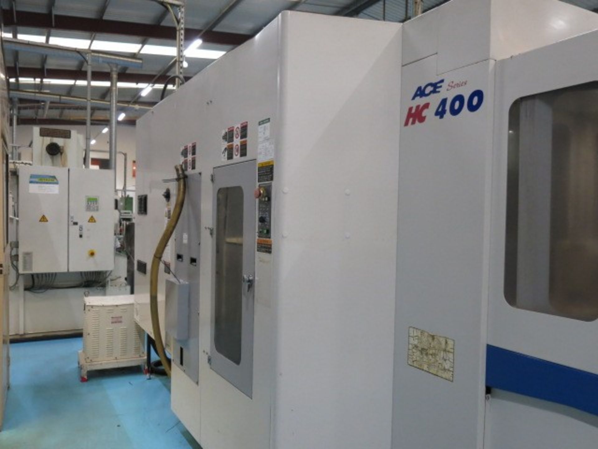 Daewoo Model Ace HC400 Series CNC Horizontal Machining Center with (2) 16'' x 16'' Pallets, 360 - Image 4 of 9