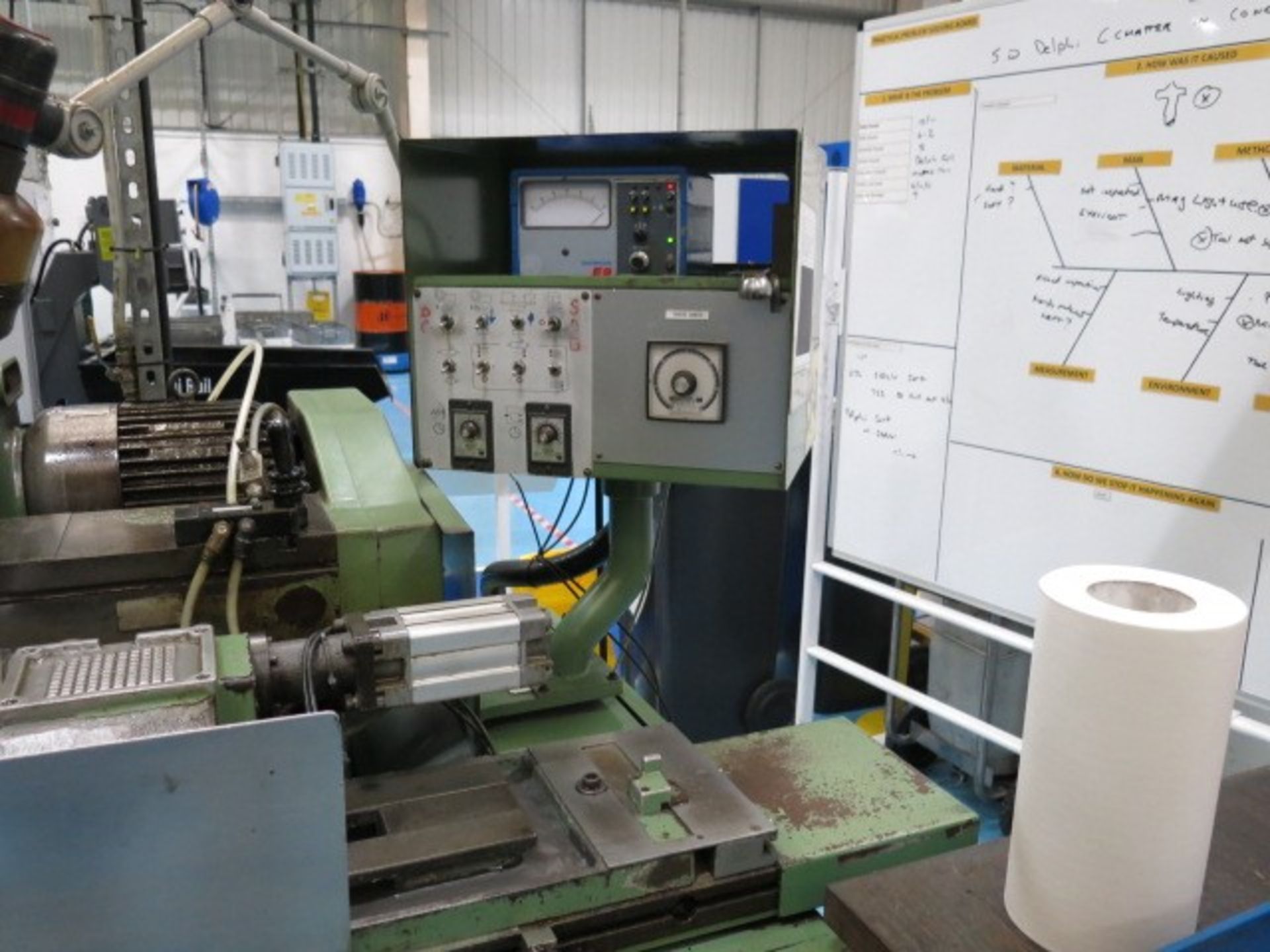 Kondo Model 450 HT-S Cylindrical Grinder with 10'' Swing x 20'' Max Centers, Variable Speed - Image 2 of 3