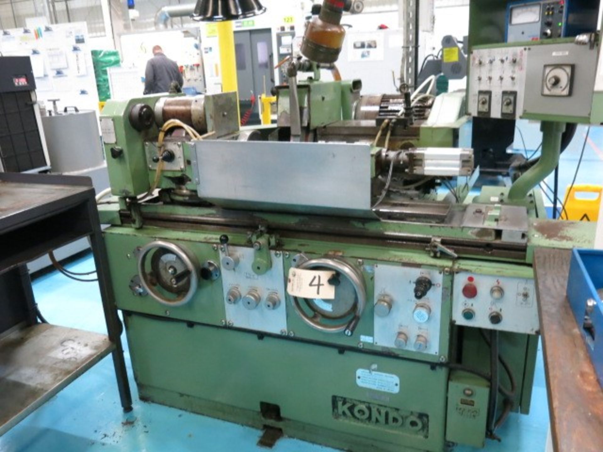 Kondo Model 450 HT-S Cylindrical Grinder with 10'' Swing x 20'' Max Centers, Variable Speed