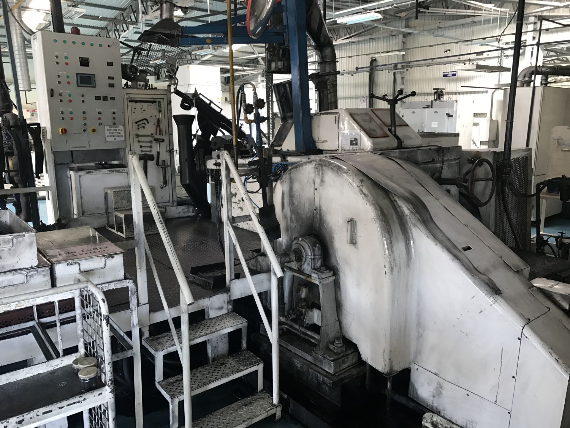 Herlan Model P10 Horizontal Impact Extrusion Press with 620 Ton Capacity, Approx 325mm Stroke Length - Image 9 of 9