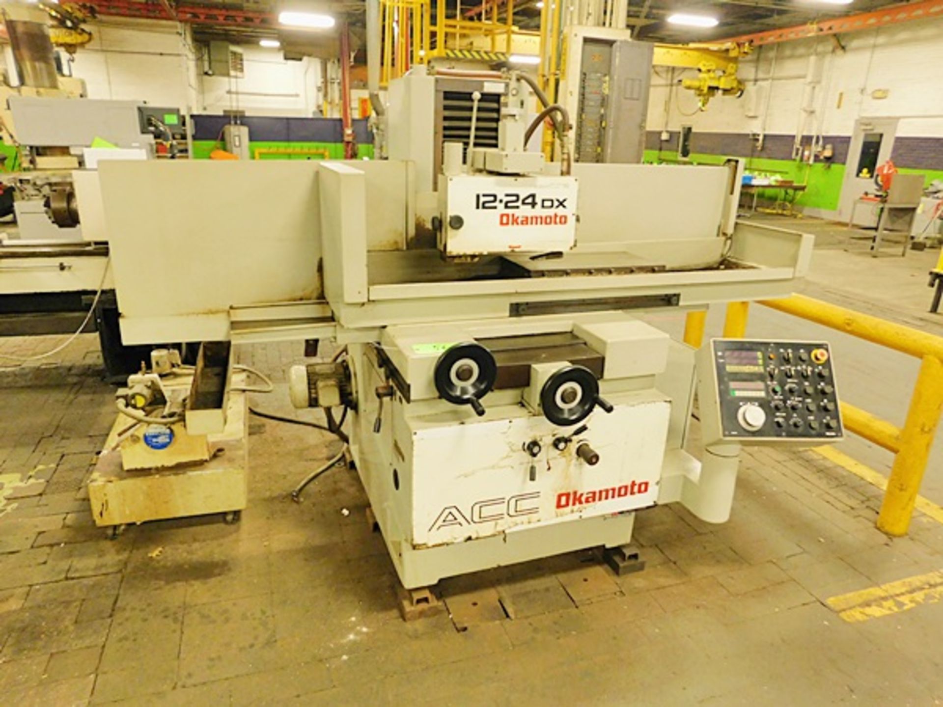 Okamoto Model ACC-12.24DX 12'' x 24'' Surface Grinder with Electromagnetic Chuck, Incremental