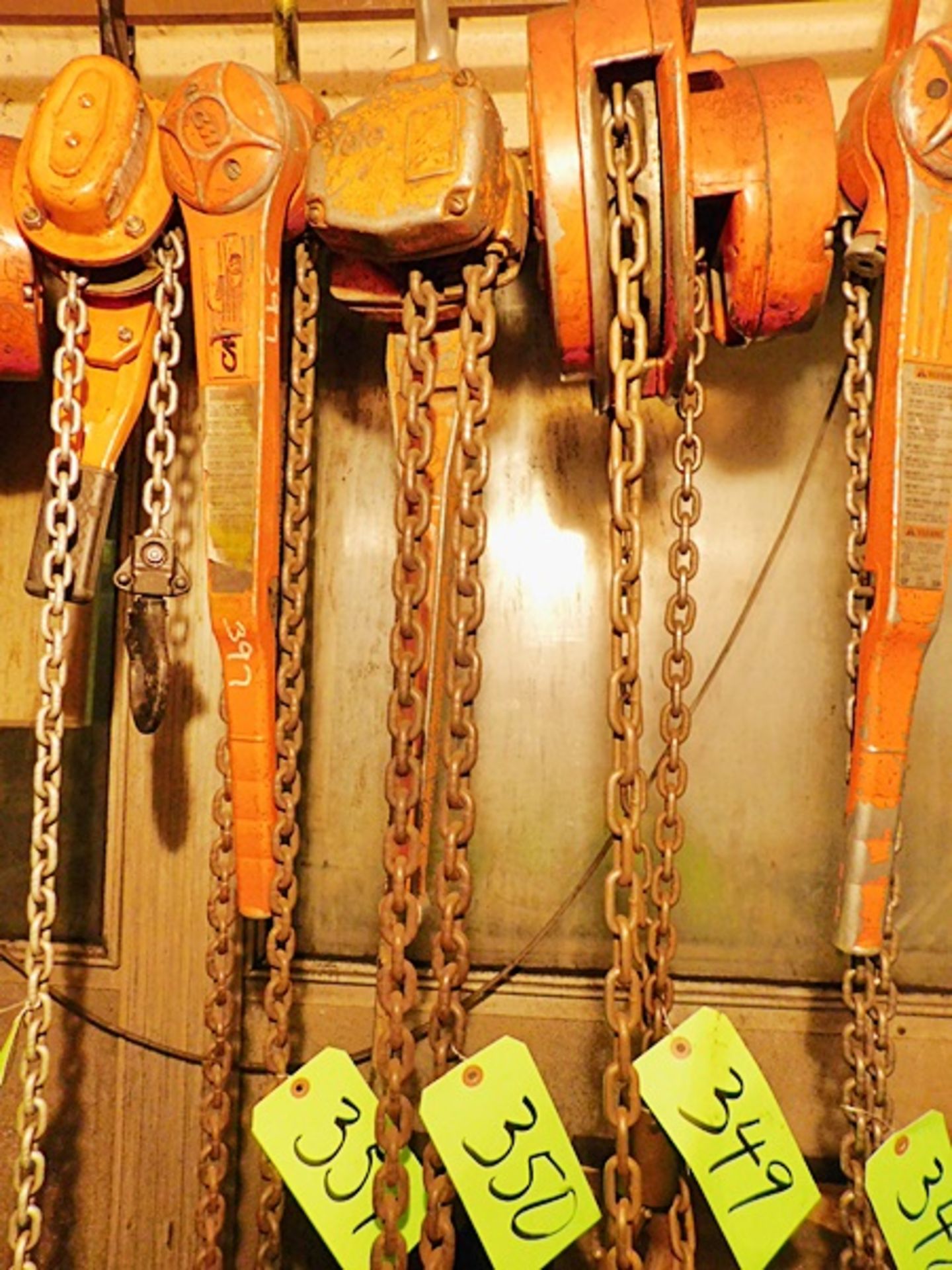 Yale Ratchet Chain Hoist