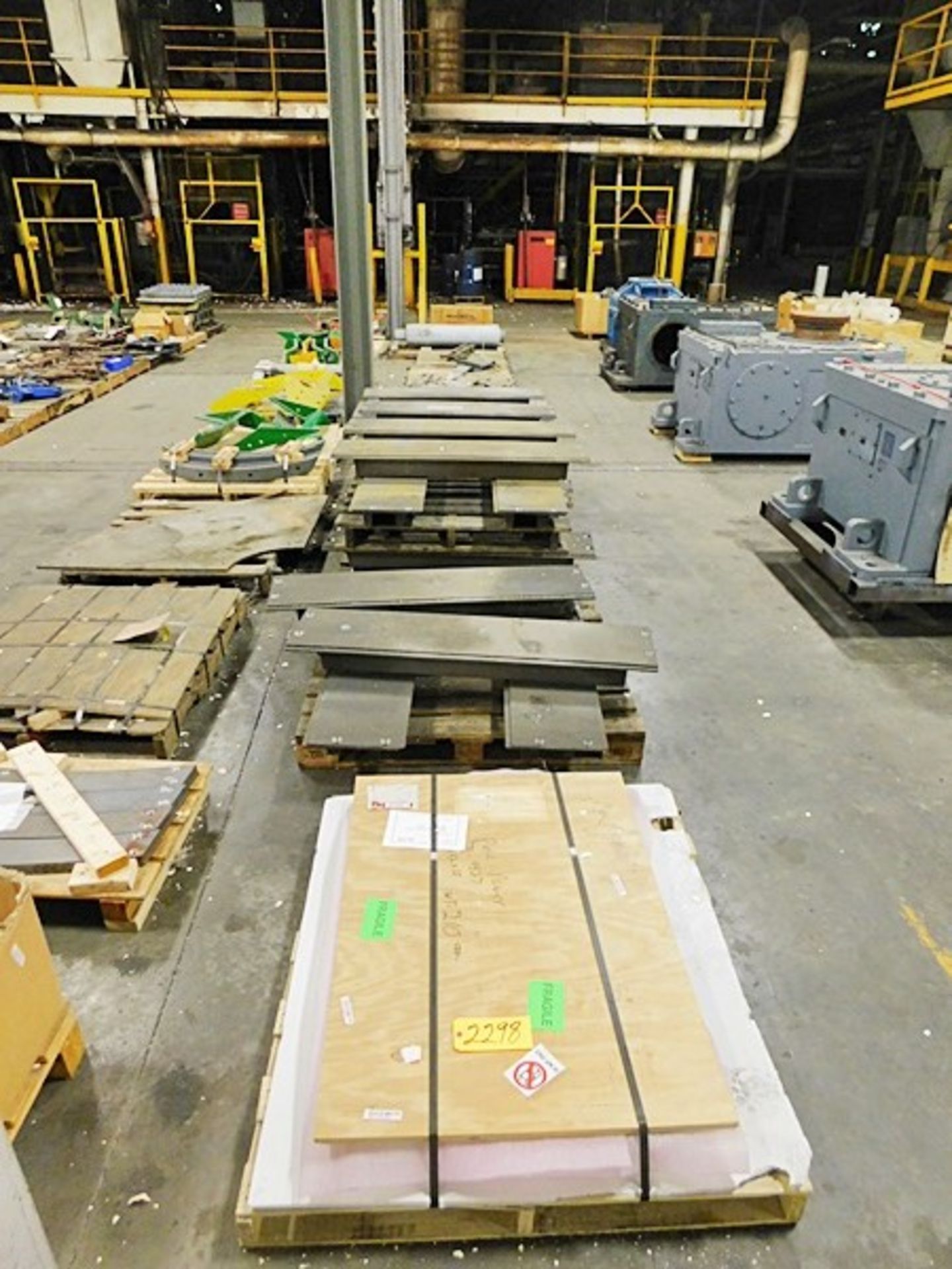 (10) Pallets of Wear Plates & Misc.