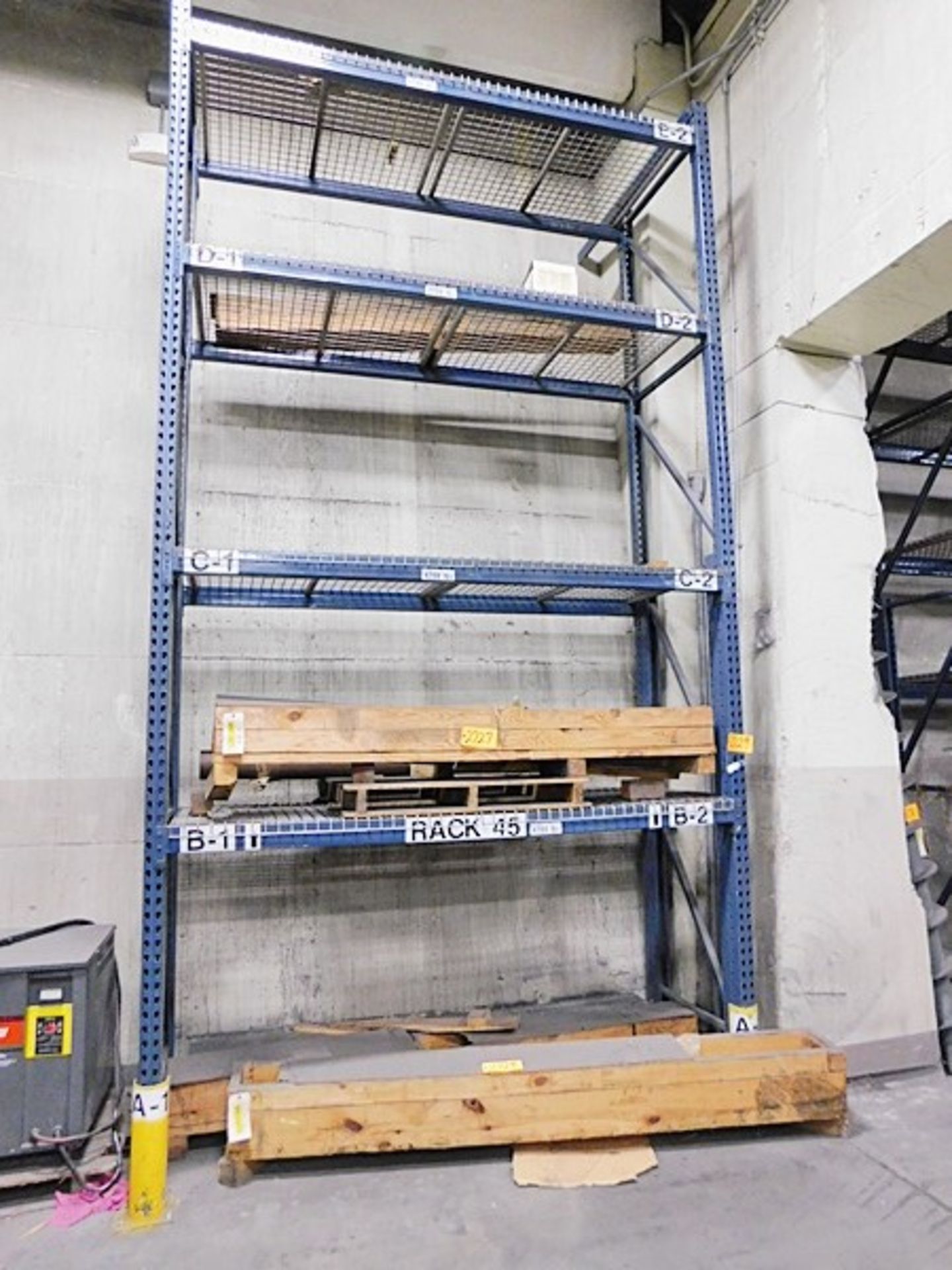 1 Section Pallet Racking