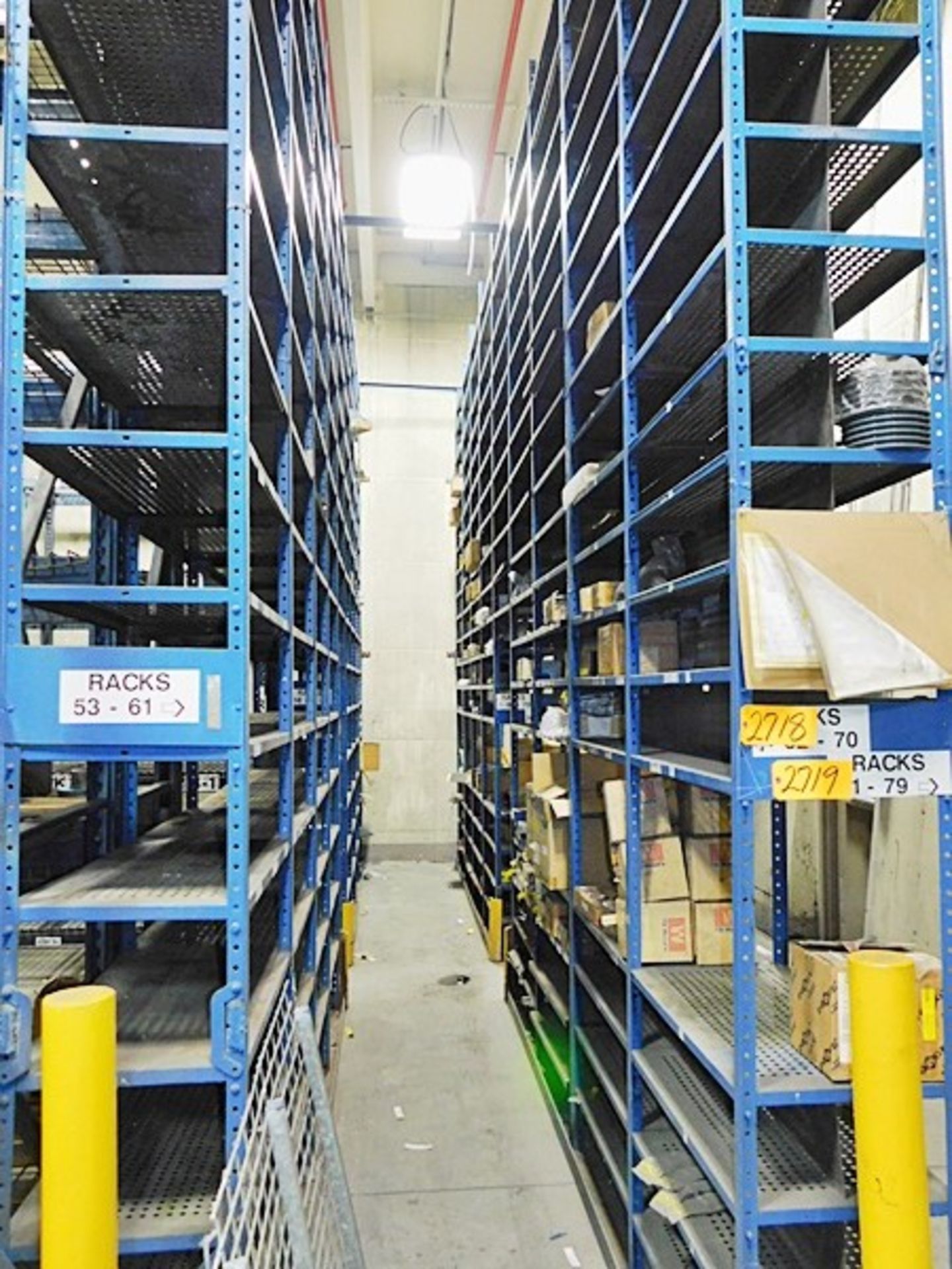 2 Sections of Shelving