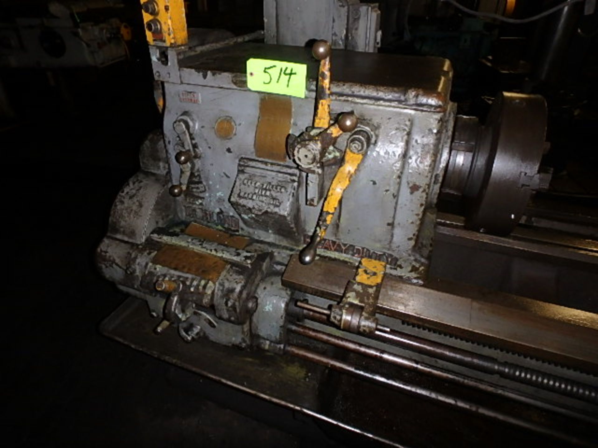 Leblond Heavy Duty 22'' x 120''cc Engine Lathe with 15'' 3-Jaw Chuck, 12-528 RPM, Inch Threading, - Image 2 of 3