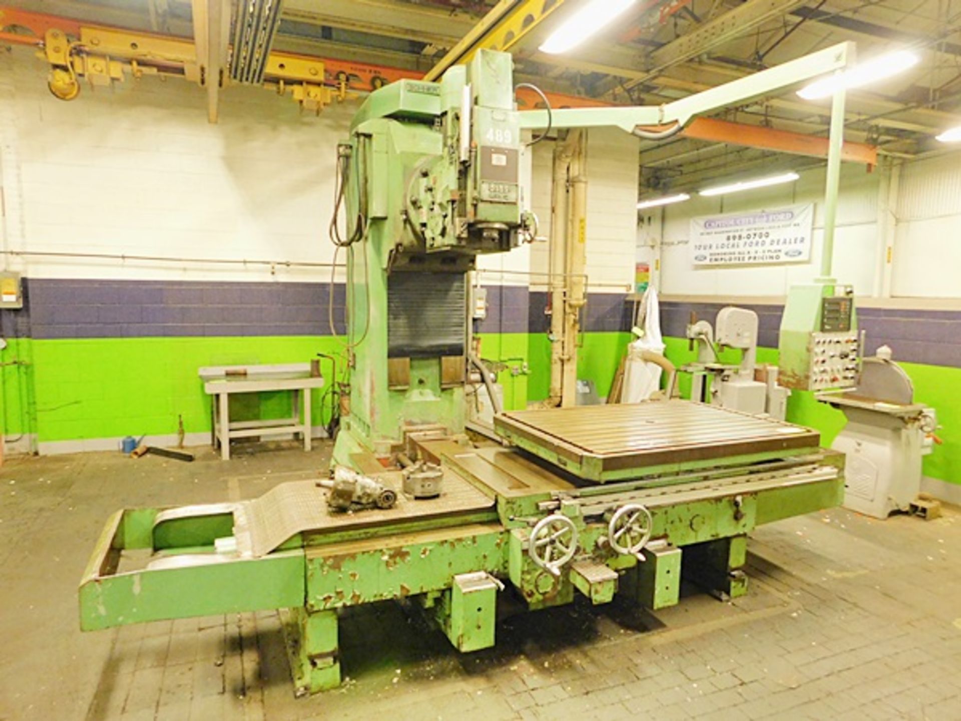 Bohner & Kohle F30 Vertical Milling Machine with 47'' x 71'' T-Slotted Table