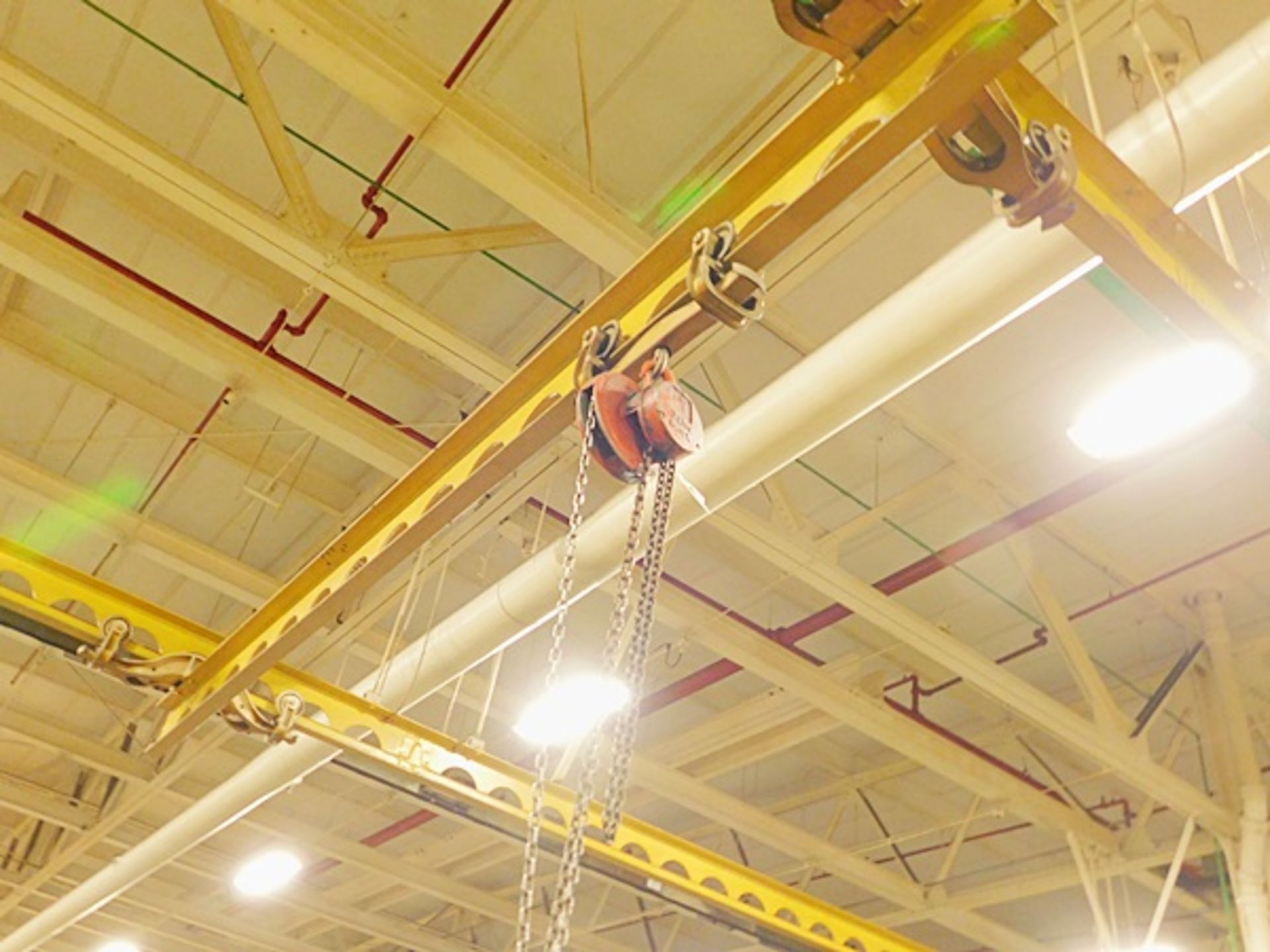 Bridge Crane with Chain Fall & Rails