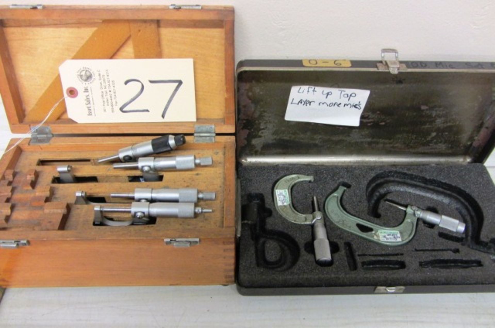 Assorted Micrometers