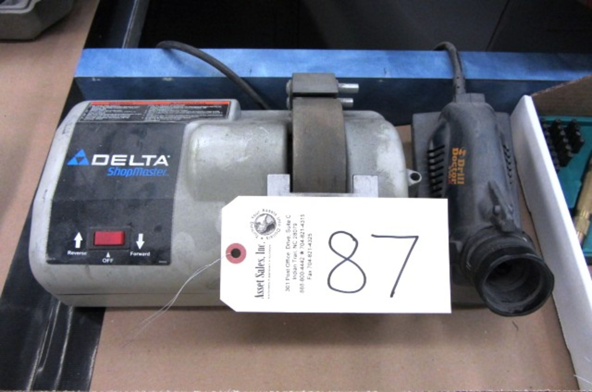 Delta Drill Sharpener, Drill Doctor