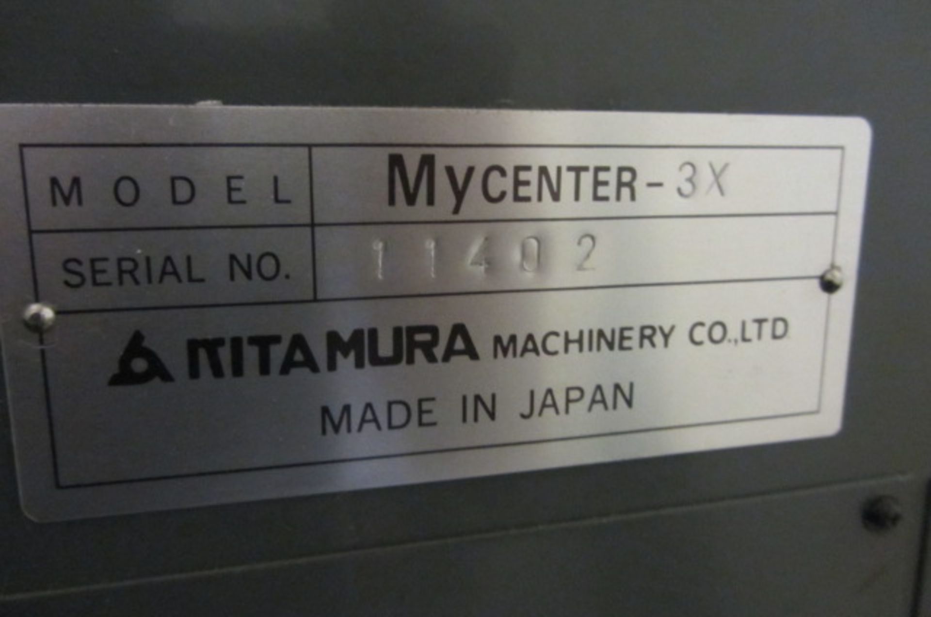 Kitamura MyCenter 3X CNC Vertical Machining Center with (2) 35'' x 16'' Pallet Work Tables, # 40 - Image 11 of 12