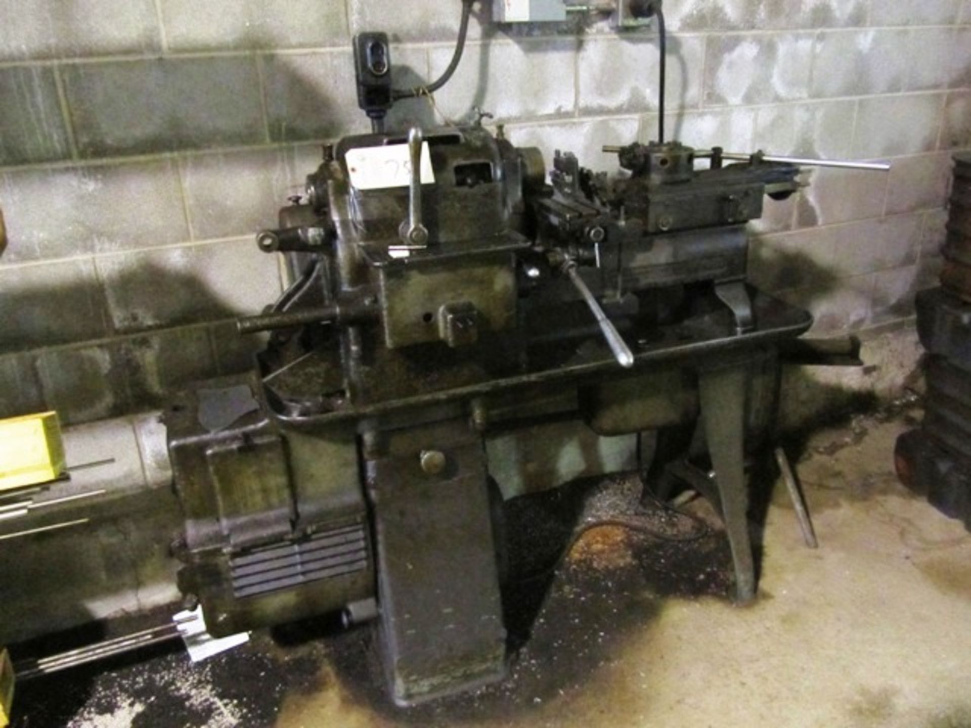 Brown & Sharpe No.11 Tool Room Turret Lathe with 6 Post Turret, Cross Slide, Collets