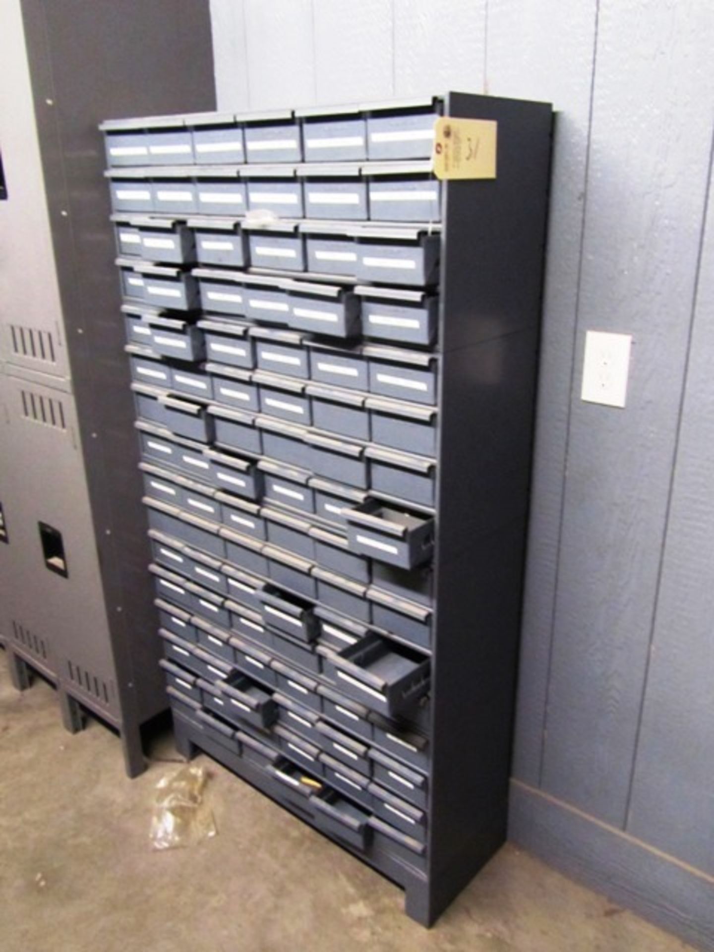 72 Drawer Tooling Cabinet with Contents