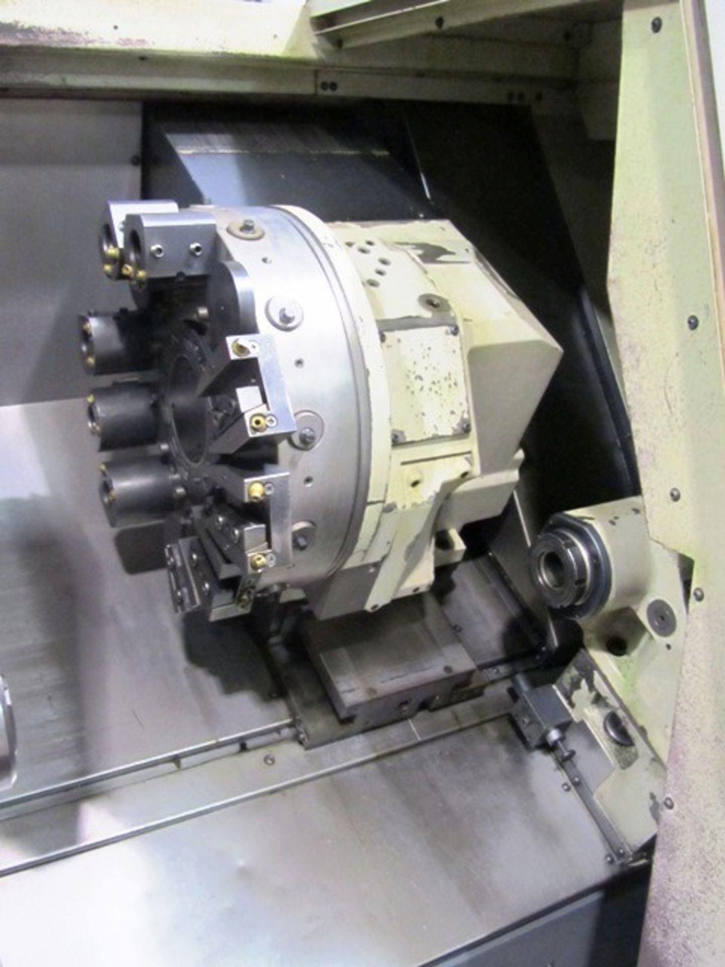 Okuma Model Captain L370M CNC Turning Center with Milling, `C' Axis, 12 Station Turret, Collet - Image 3 of 7