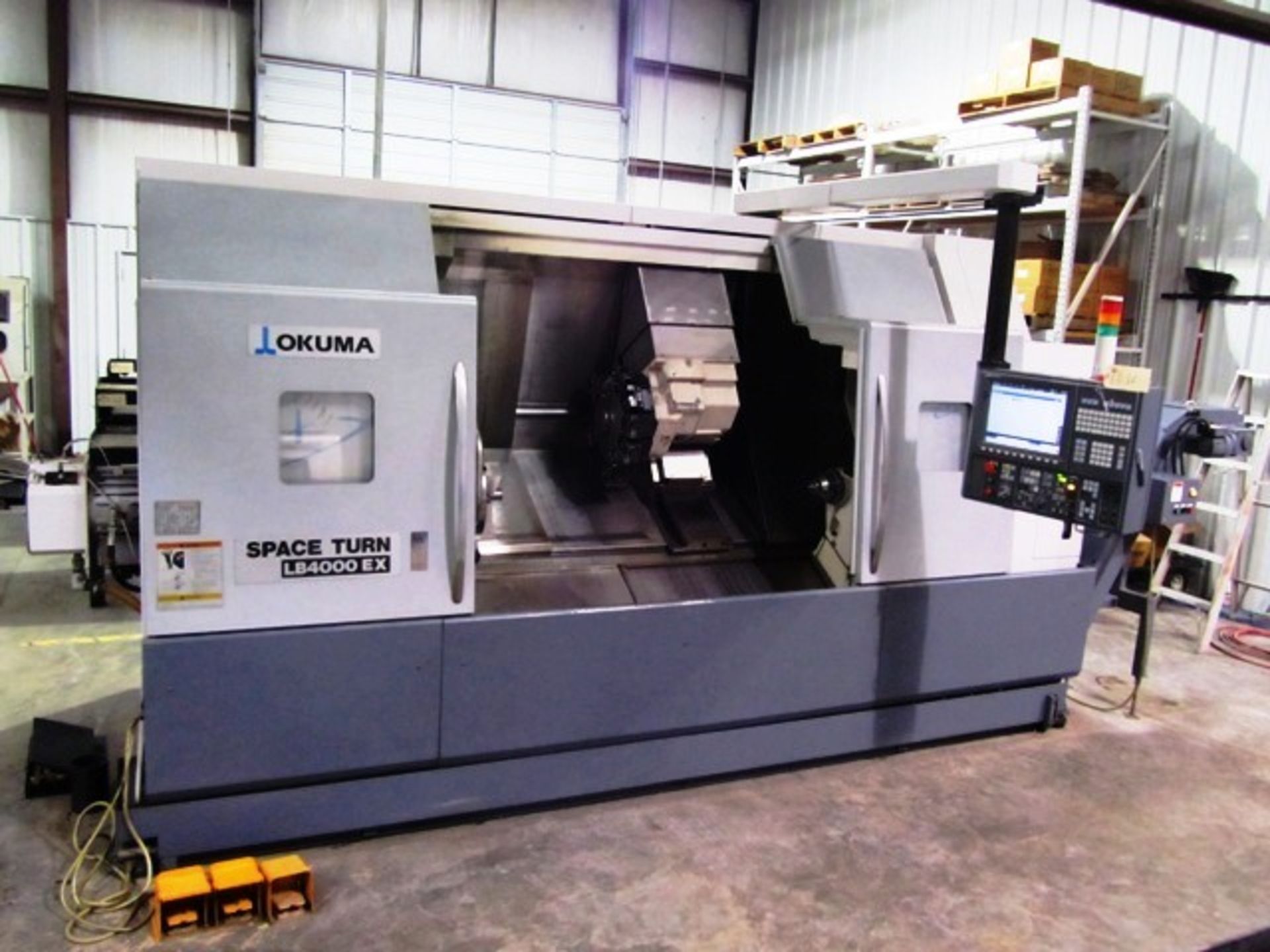 Okuma Space Turn Model LB4000EX - MY C1500 CNC Turning Center with Y-Axis, Milling, C-Axis, 15'' 3- - Bild 4 aus 6