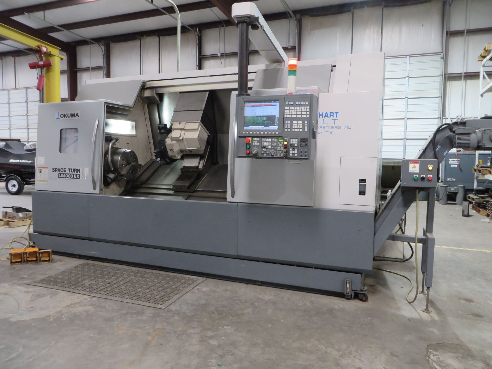 Okuma Space Turn Model LB4000EX - MY C1500 CNC Turning Center with Y-Axis, Milling, C-Axis, 15'' 3-
