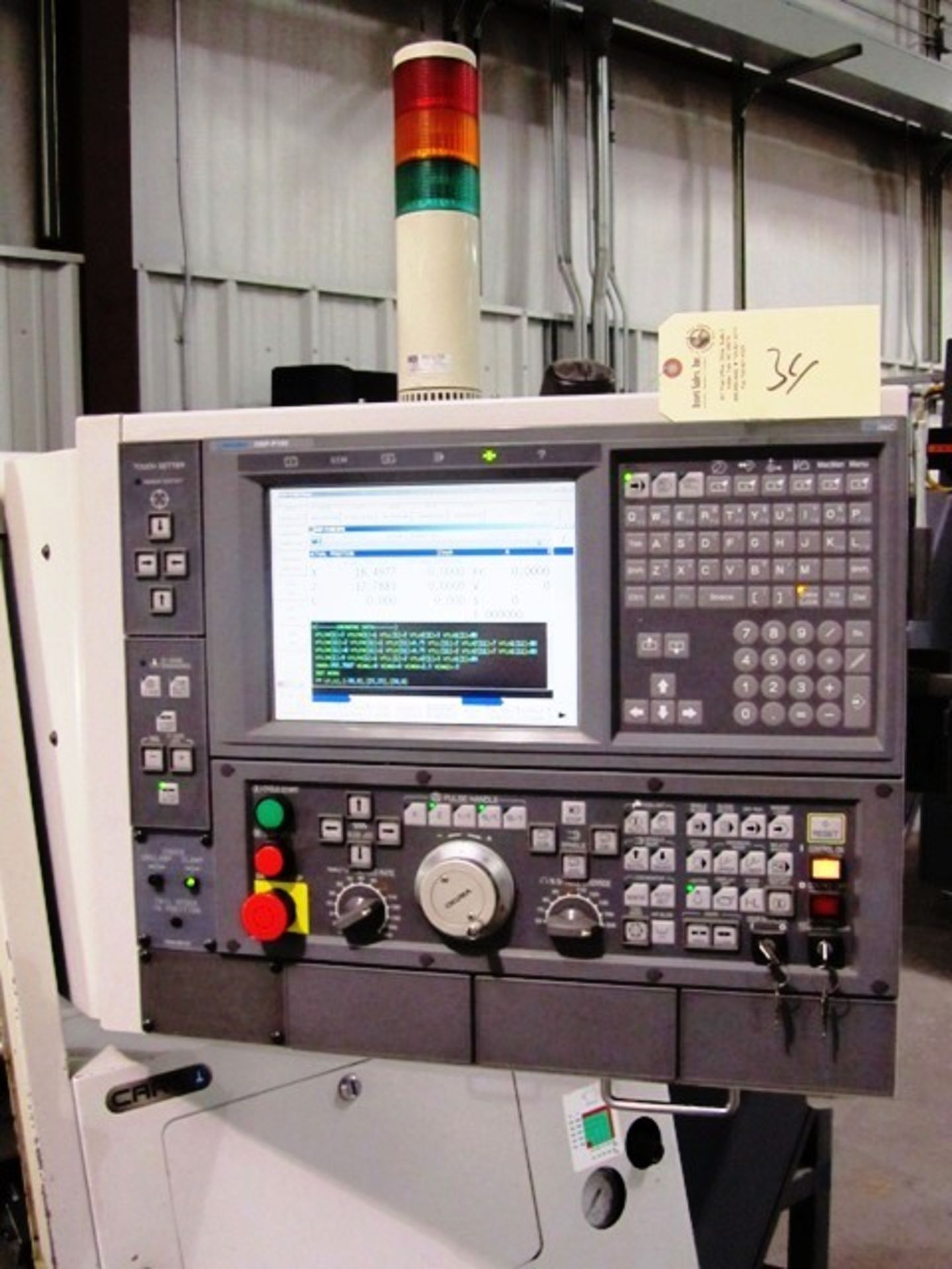 Okuma Model Captain L370M CNC Turning Center with Milling, `C' Axis, 12 Station Turret, 10'' 3-Jaw - Bild 5 aus 6