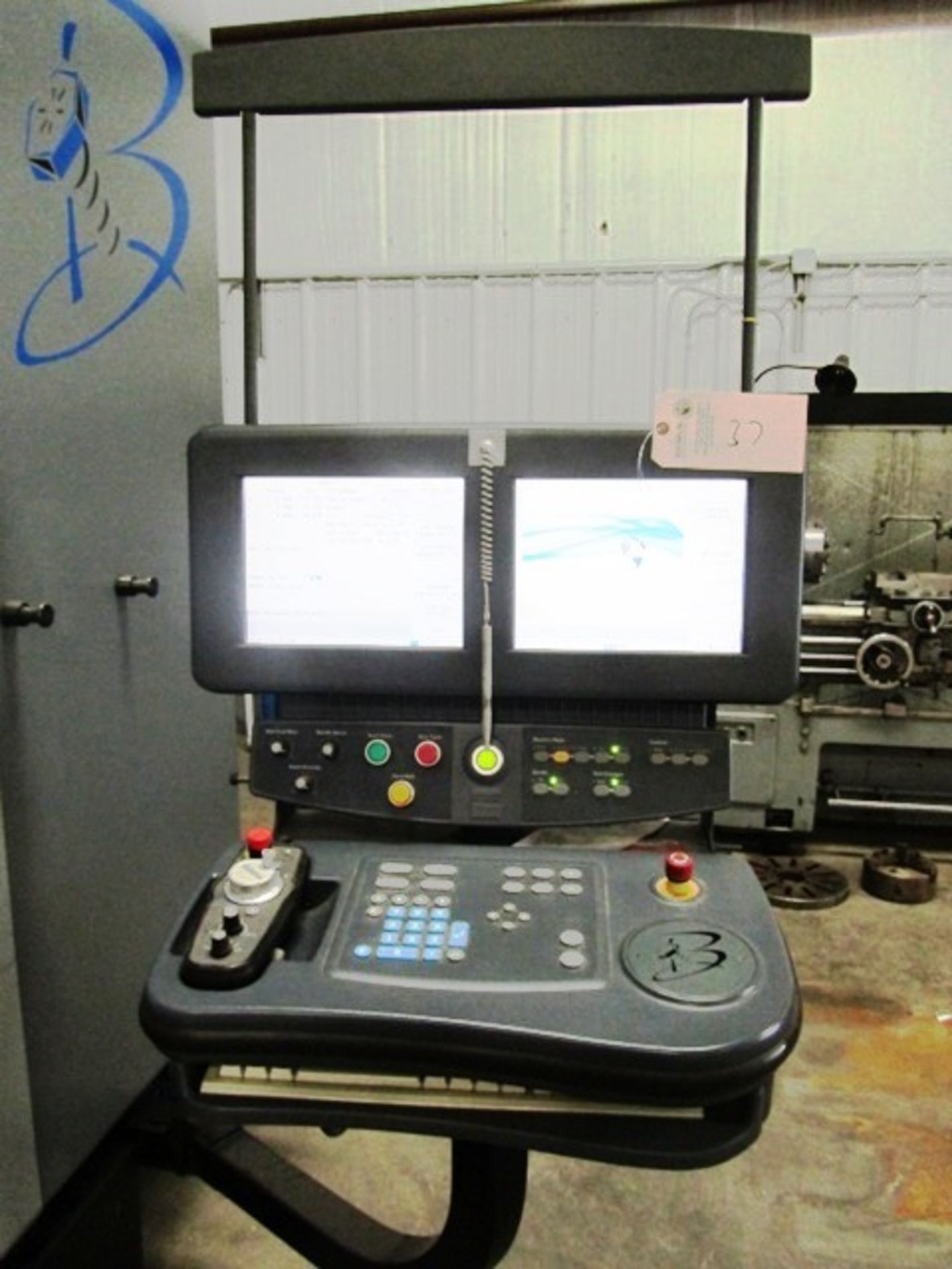 Hurco Model VMX50-Ti/50T 3-Axis CNC Vertical Machining Center with Approx 26'' x 59'' Table, #50 - Image 5 of 6