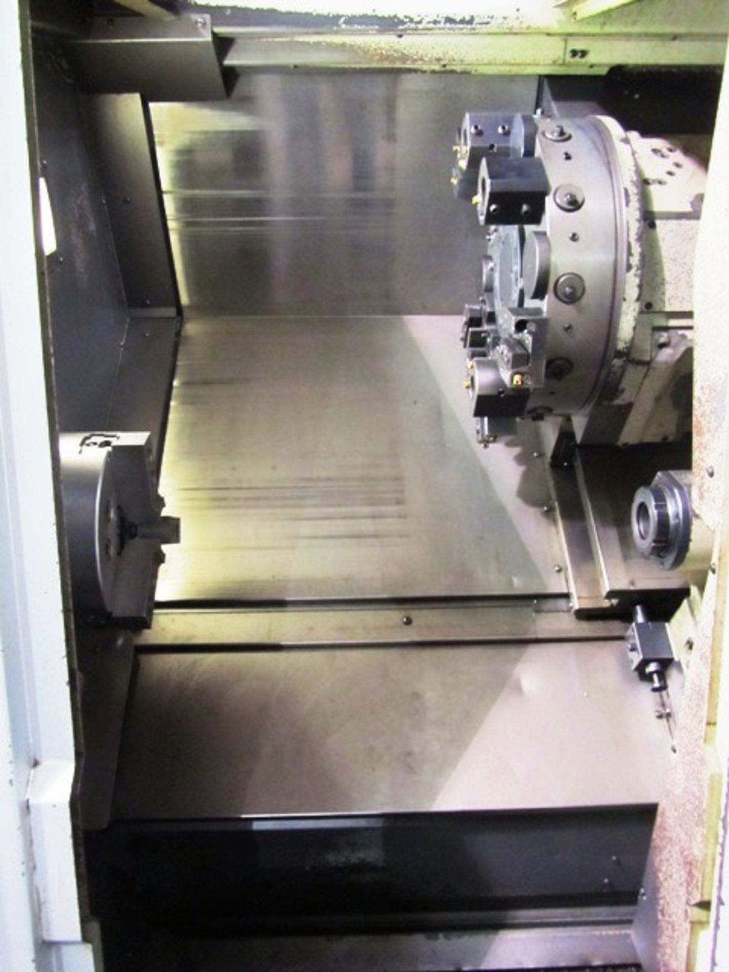 Okuma Model Captain L370M CNC Turning Center with Milling, `C' Axis, 12 Station Turret, 10'' 3-Jaw - Image 2 of 6