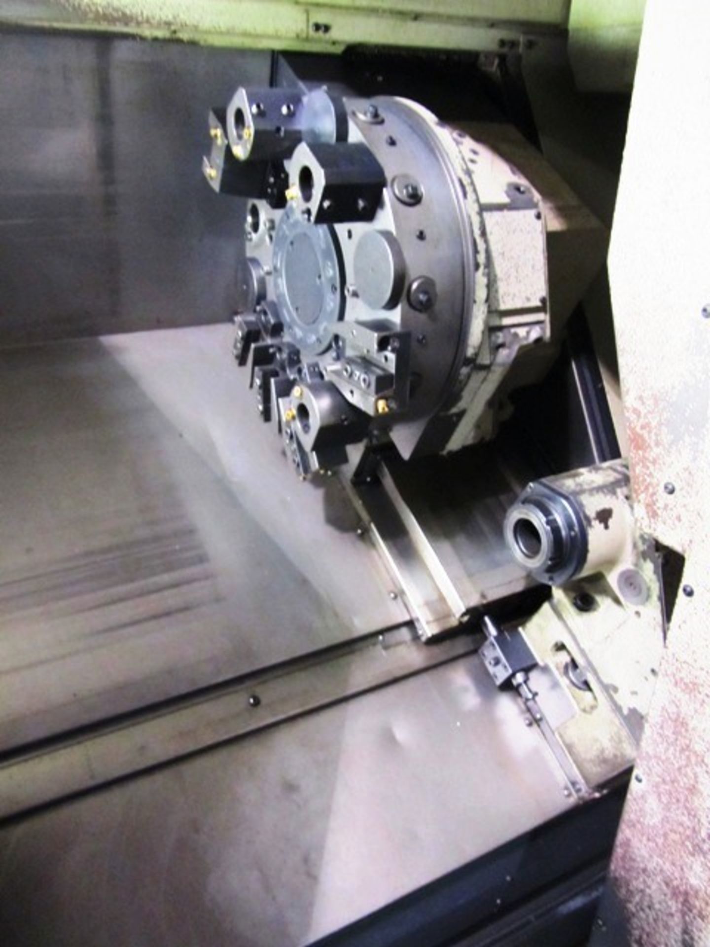 Okuma Model Captain L370M CNC Turning Center with Milling, `C' Axis, 12 Station Turret, 10'' 3-Jaw - Image 3 of 6